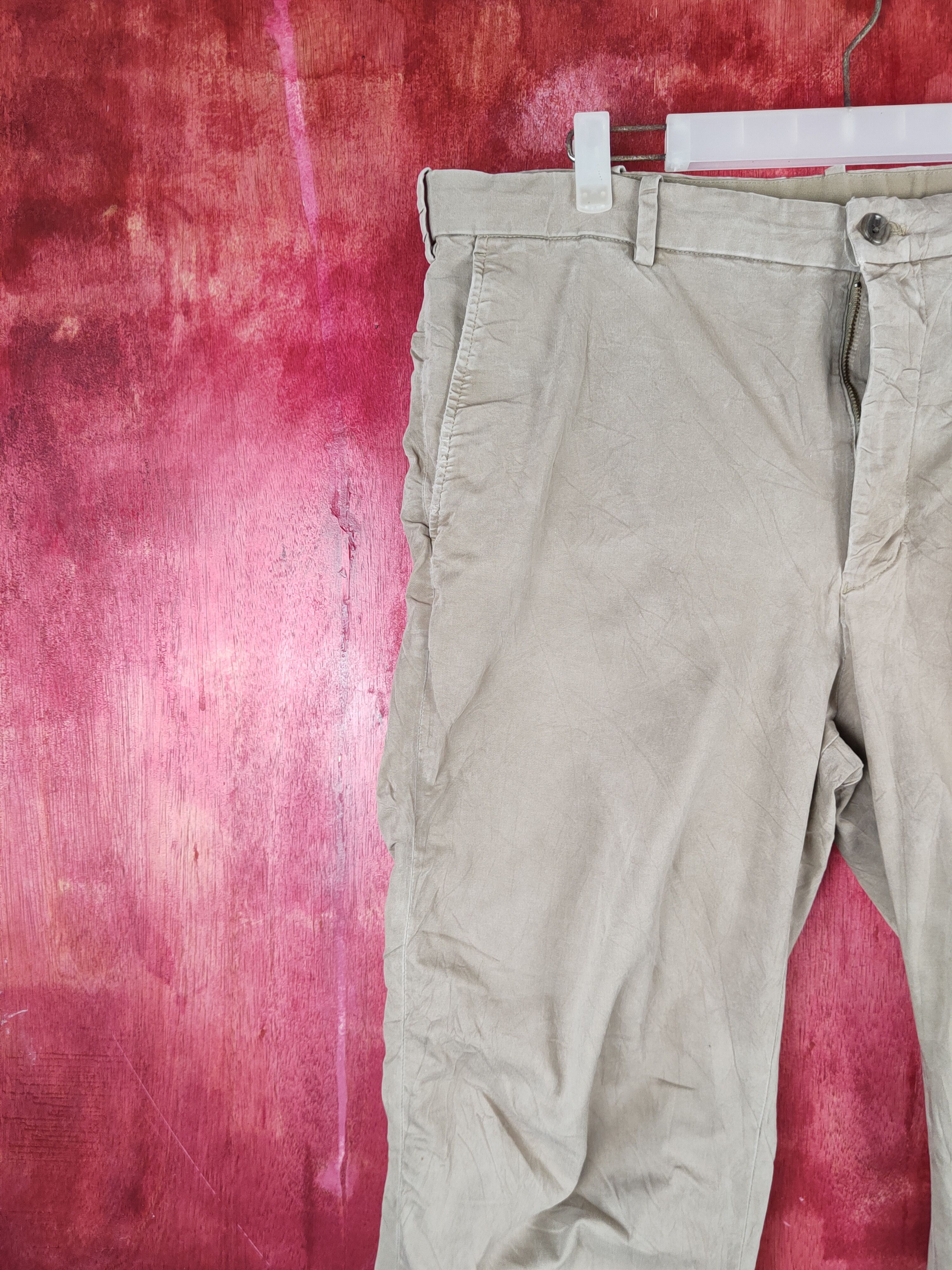 Japanese Brand × Uniqlo Uniqlo Brown Multipocket Casual Pants #S1426 Size US 37 - 3 Thumbnail