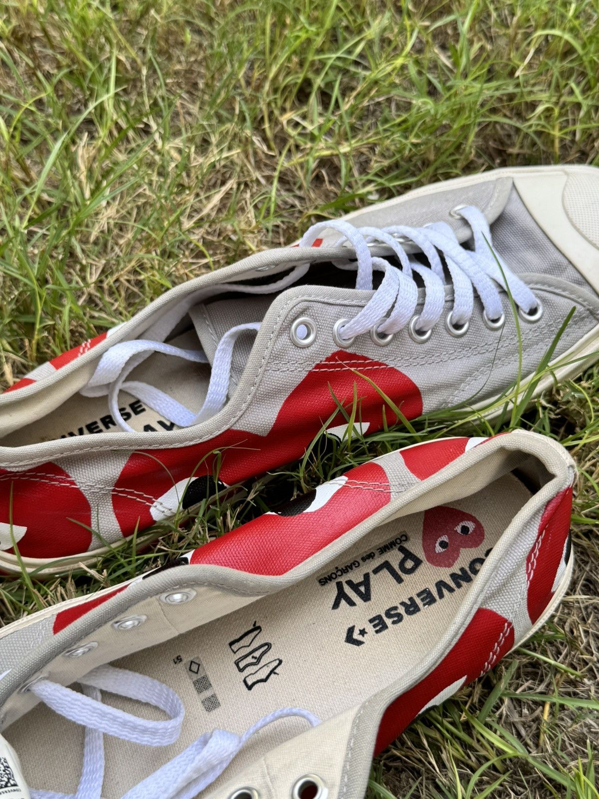 Converse Converse Like Boys PLAY x Jack Purcell Drizzle Red Size US 9 / EU 42 - 10 Thumbnail