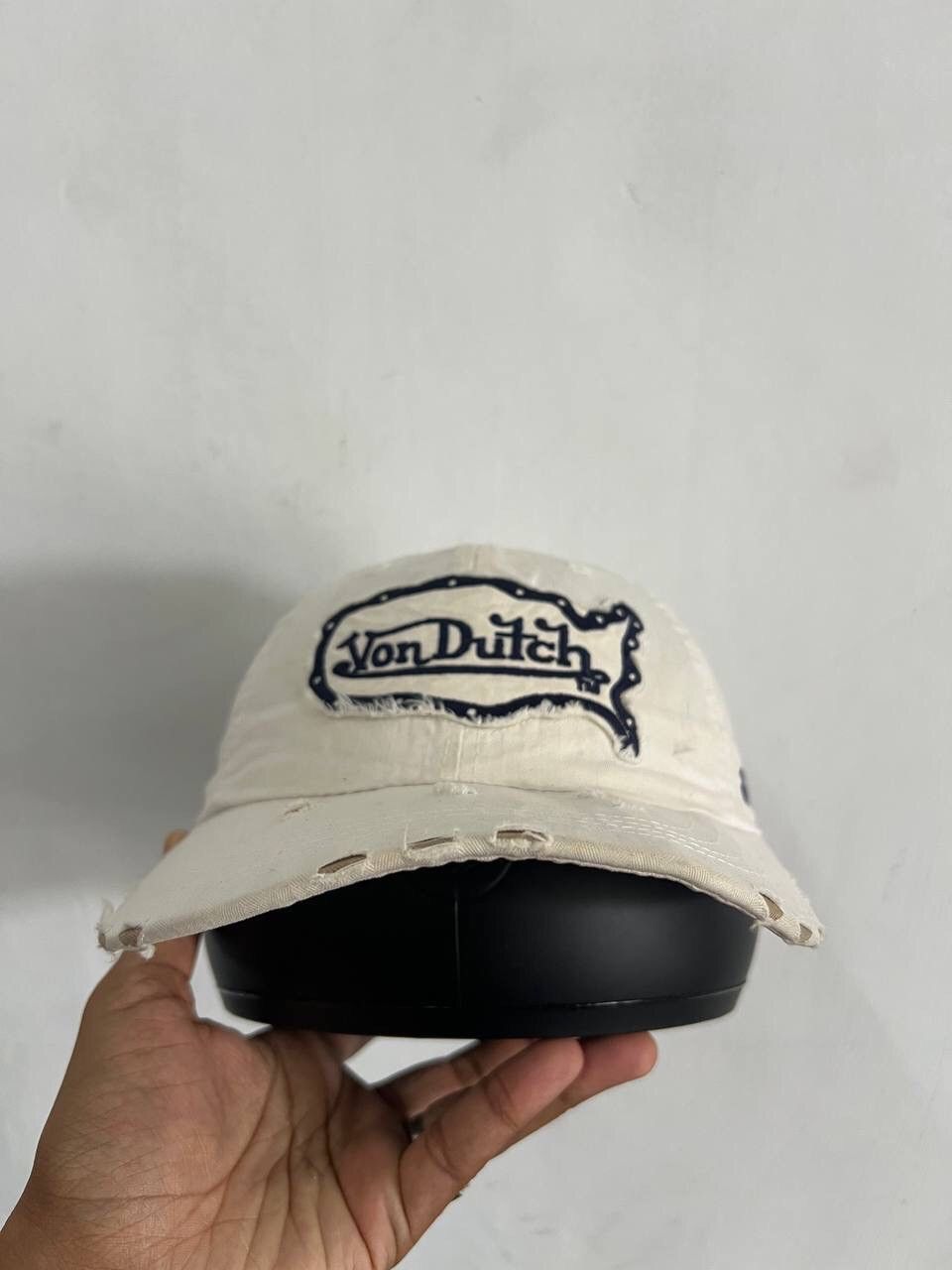 Von Dutch Von Dutch Distressed Hat Size ONE SIZE - 7 Thumbnail
