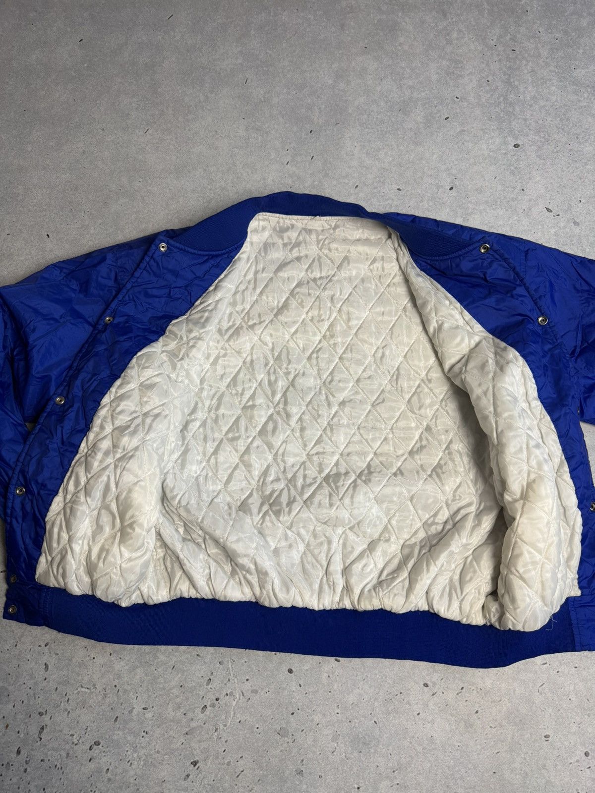 Vintage Vintage Hyundai Spell Out Varsity Jacket Y2K Racing Size US L / EU 52-54 / 3 - 7 Thumbnail