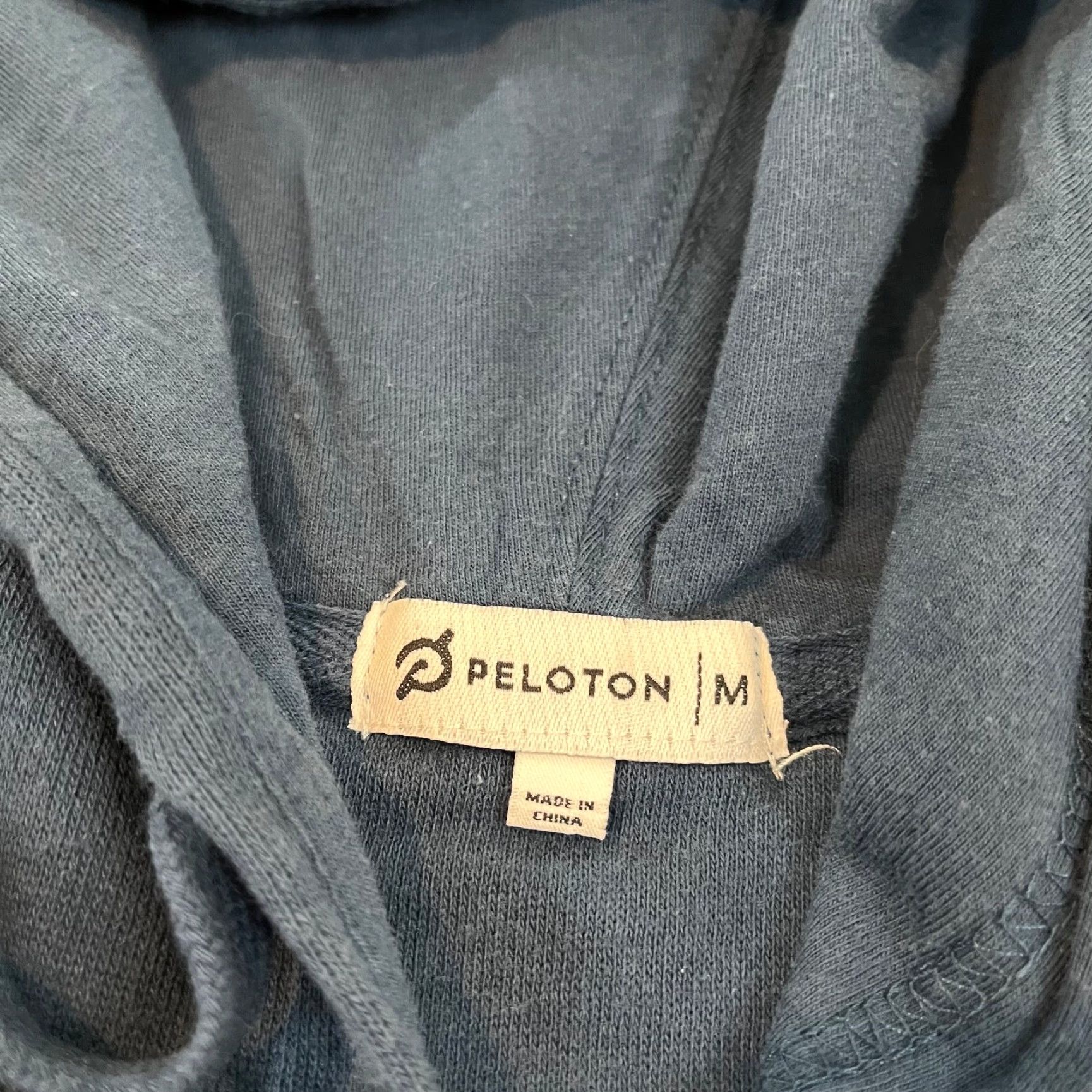 Vintage Peloton Jacket Womens Medium Blue Ultimate Fleece Zip Hoodie Cycling Training Size M / US 6-8 / IT 42-44 - 4 Thumbnail