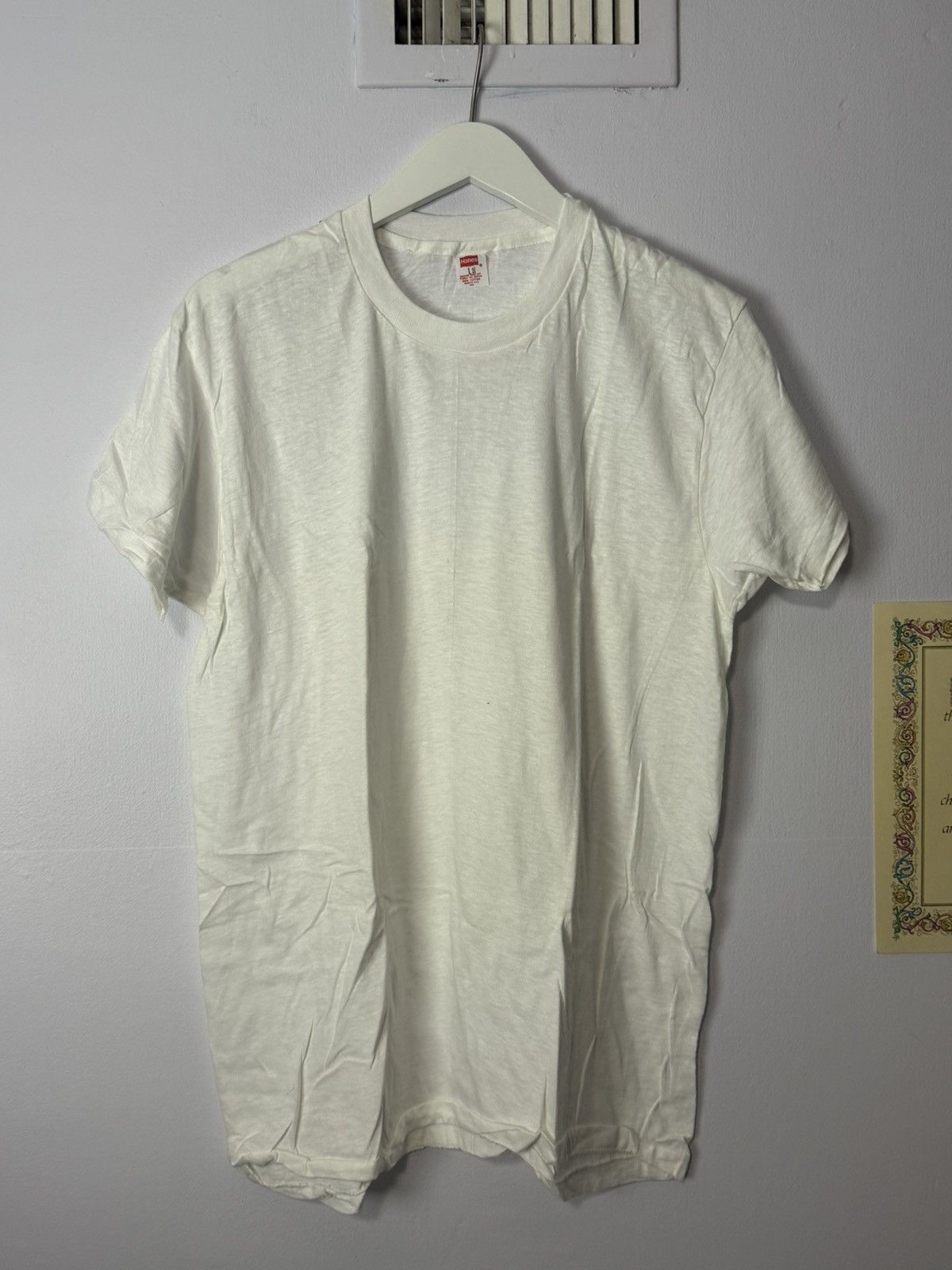 Hanes Vintage Single Stitch Large Paper Thin Hanes Tee Size US L / EU 52-54 / 3 - 2 Thumbnail