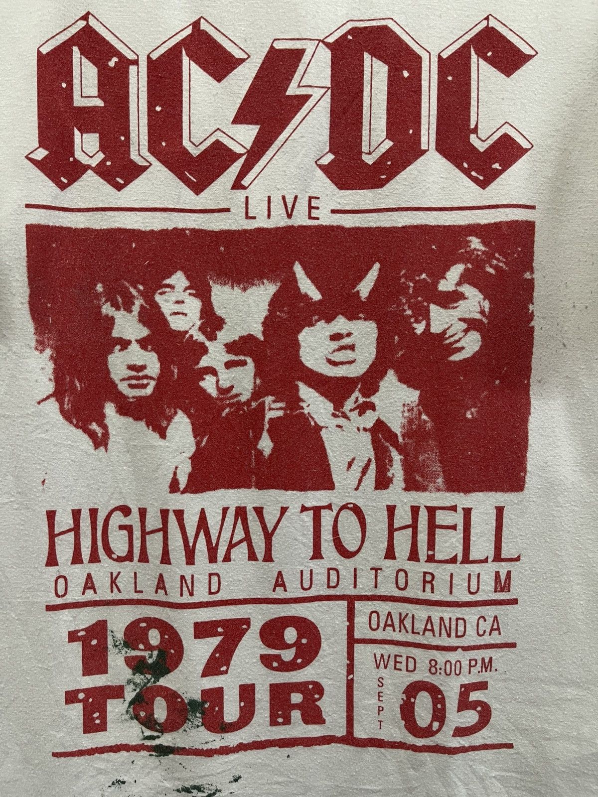 Band Tees AC/DC Highway To Hell Tour Tees🔥🔥🔥 Size US XL / EU 56 / 4 - 2 Thumbnail