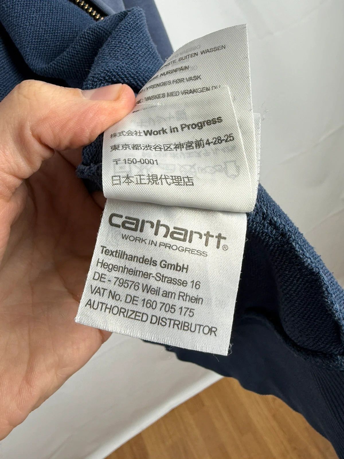 Carhartt Wip Carhartt Chase Zip Hoodie Destroyed Sun Faded size L Size US L / EU 52-54 / 3 - 16 Thumbnail