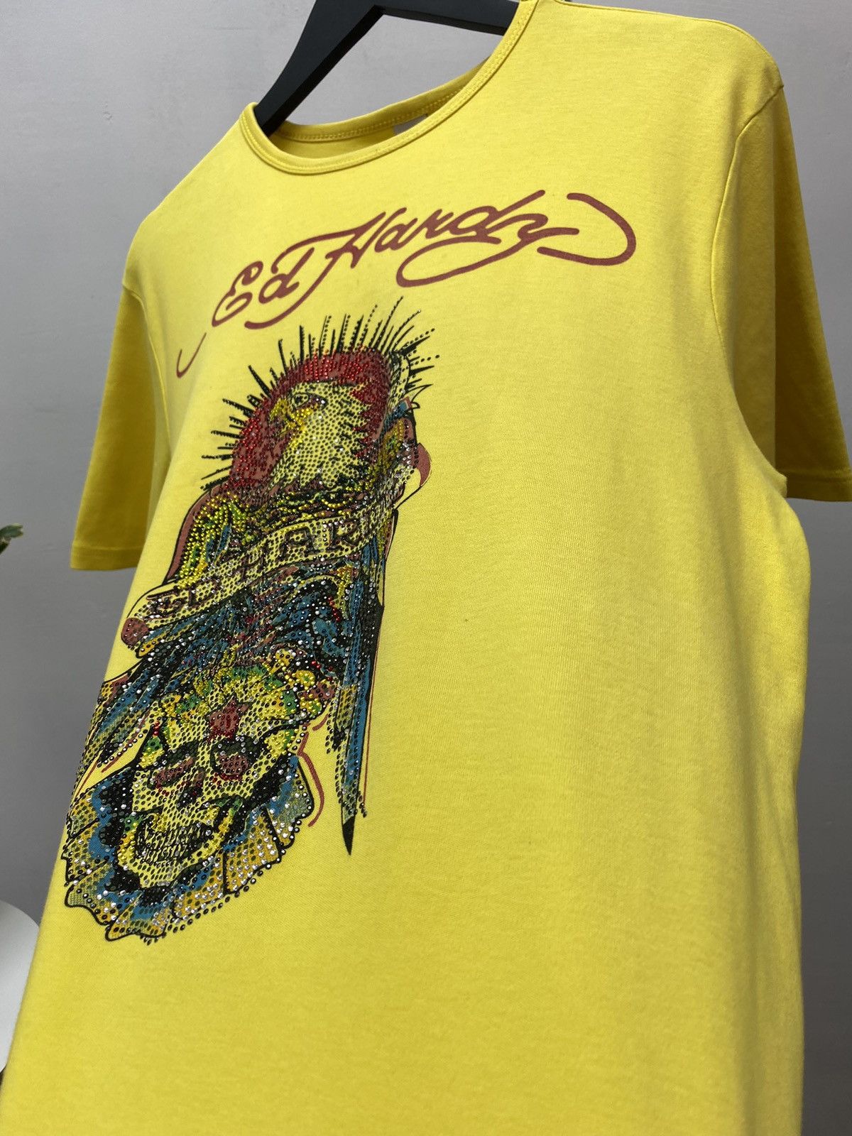 Christian Audigier Vintage Y2K Ed Hardy By Christian Audigier T Shirt Size US XXL / EU 58 / 5 - 17 Thumbnail