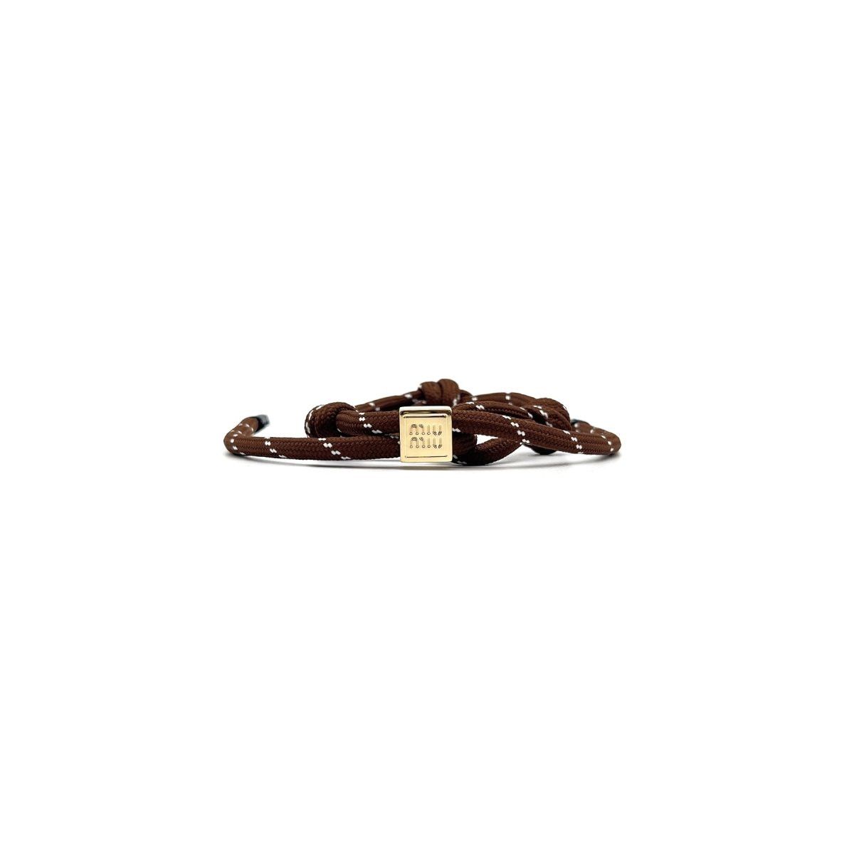 Miu Miu Miu Miu Rope Nylon Bracelet Size ONE SIZE - 2 Thumbnail