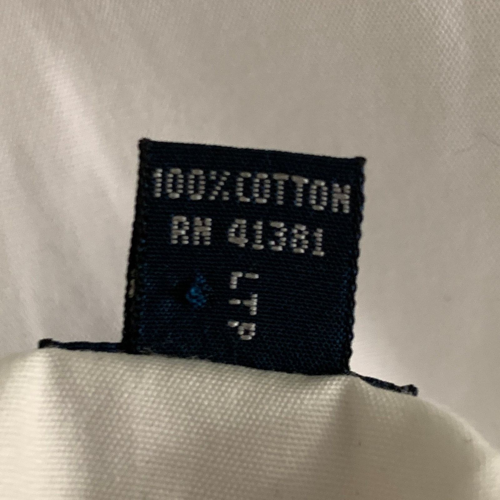 Ralph Lauren RALPH LAUREN S White Cotton Button Down Long Sleeve Shirt Size US S / EU 44-46 / 1 - 6 Thumbnail