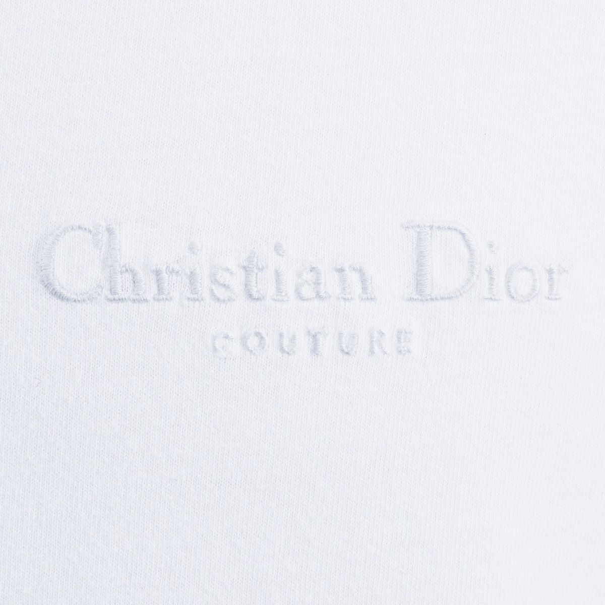 Dior o1bcso1str1224 Couture Sleeveless T-Shirt in White Size US XL / EU 56 / 4 - 3 Thumbnail