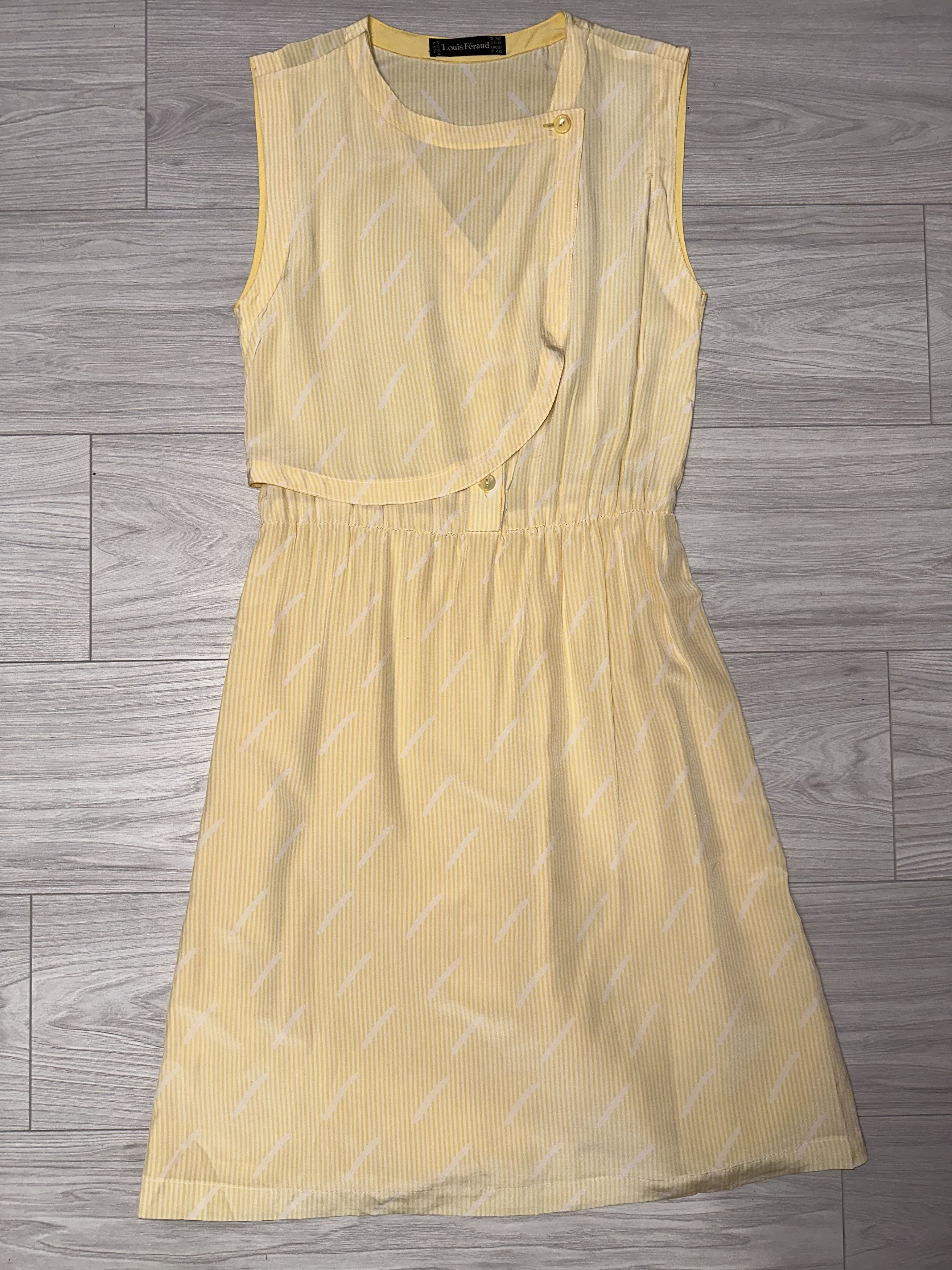Designer × Louis Feraud × Vintage silk vintage dress Louis Feraud Size XS / US 0-2 / IT 36-38 - 1 Thumbnail