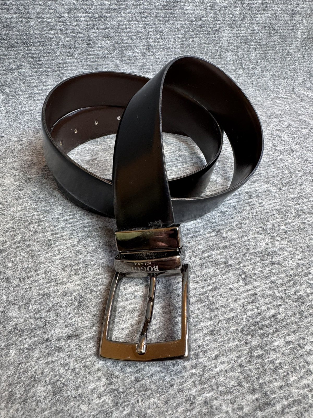 Leather belts Boggi Italian designer