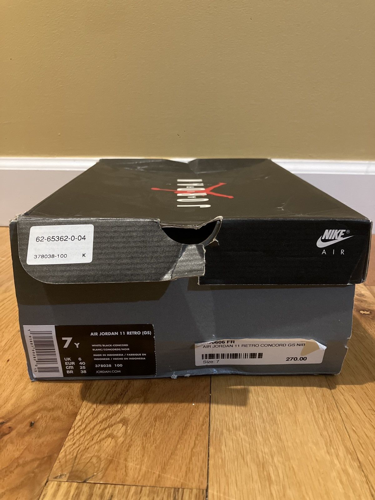 Jordan Brand × Nike Jordan 11 retro concord GS Size US 7 / EU 40 - 6 Thumbnail