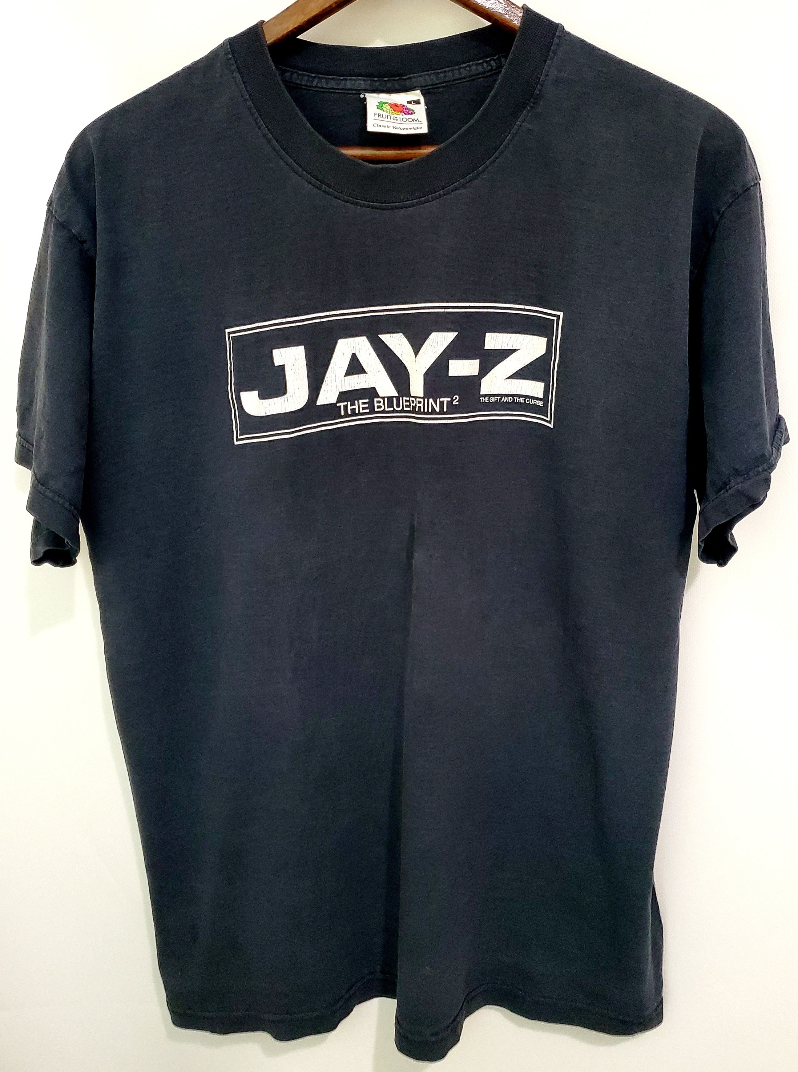 Vintage JAY-Z The Blueprint 2 the gift and the curse shirtL