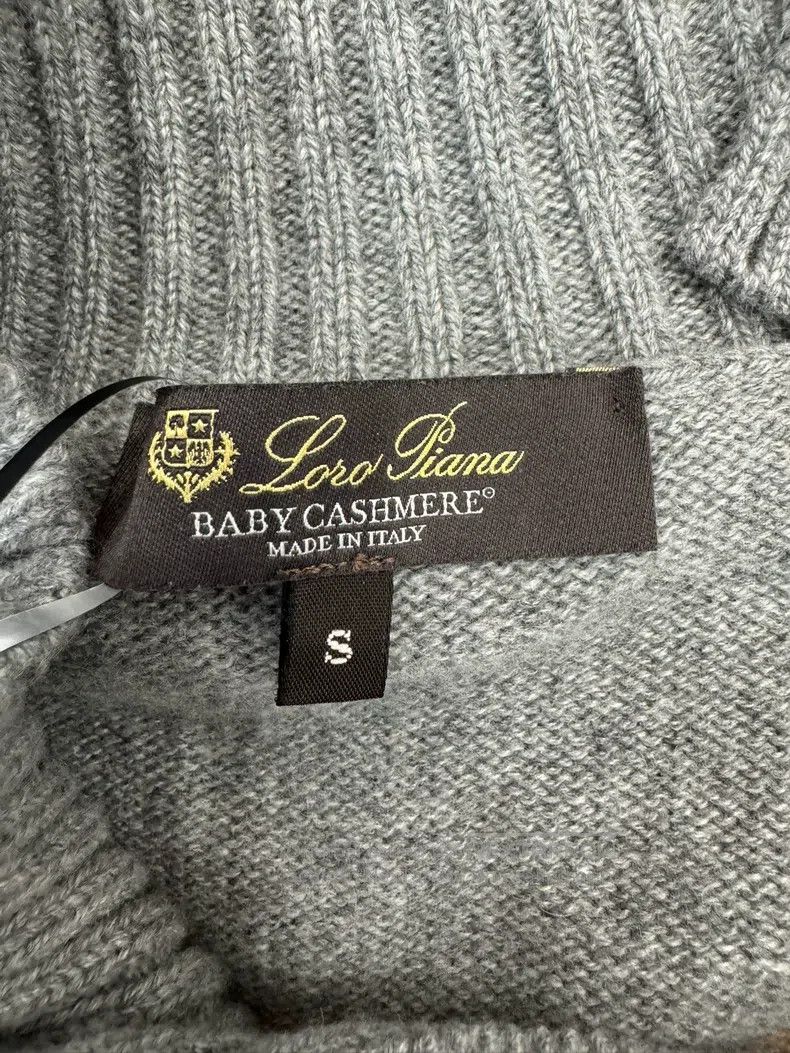 Loro Piana Loro Piana Color-Block Striped Women's Wool Knitted Sweate Size S / US 4 / IT 40 - 6 Thumbnail