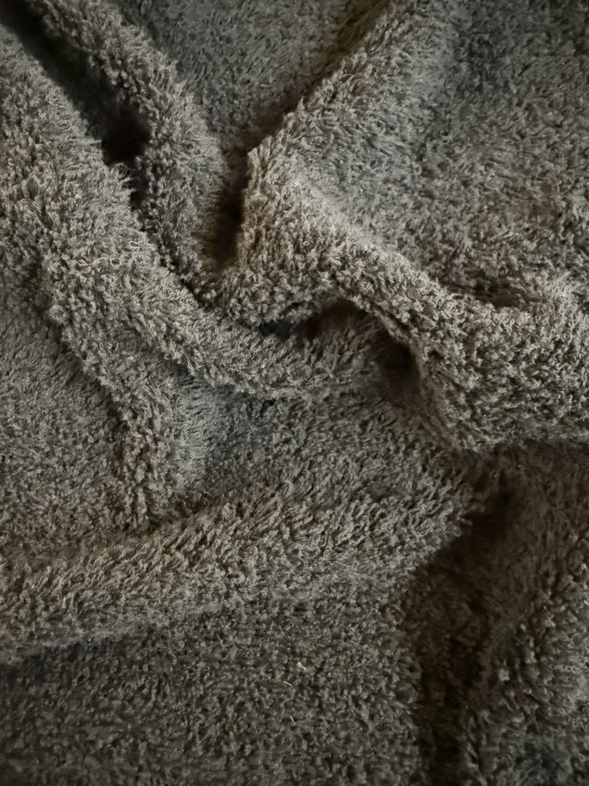 Ann Demeulemeester Ann Demeulemeester Plush Boucle Terry High-Low Hoodie - 38 Size XS / US 0-2 / IT 36-38 - 16 Thumbnail