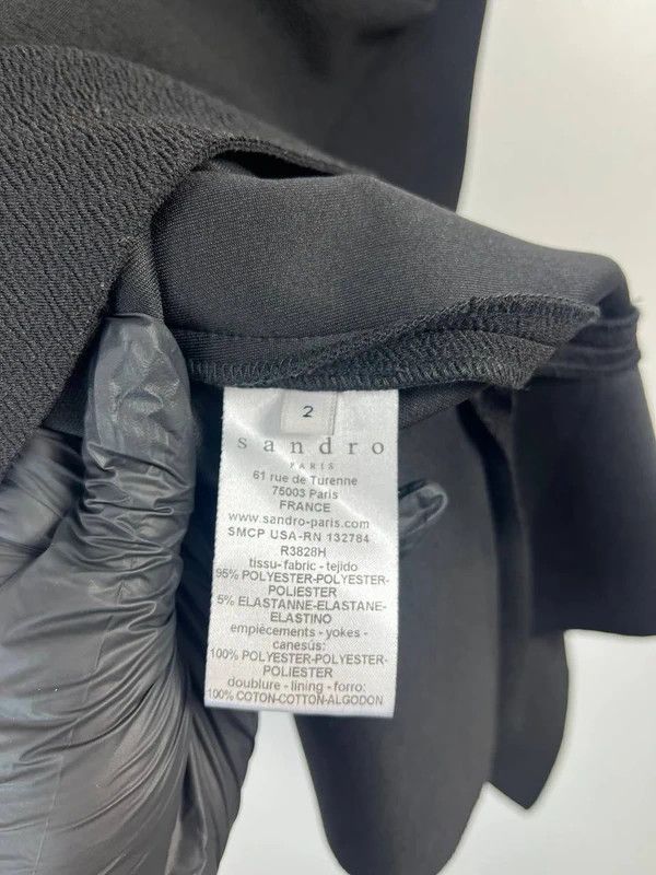 Sandro Sandro Paris Women’s Black Sleeveless Dress Size 2 Size M / US 6-8 / IT 42-44 - 4 Thumbnail
