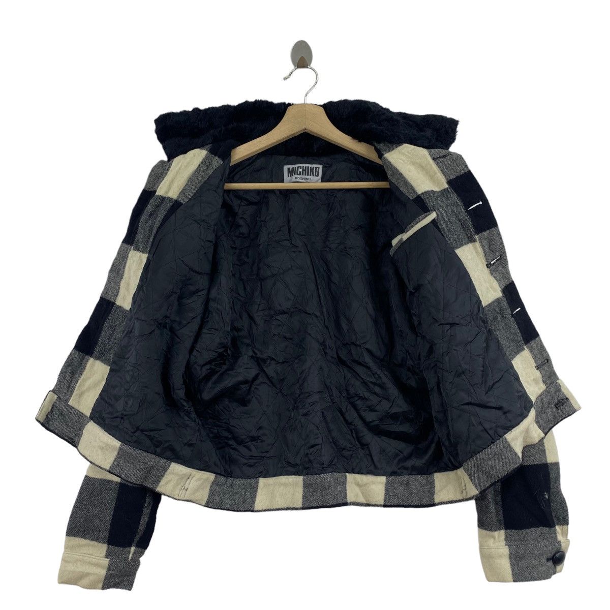 Michiko Koshino MICHIKO KOSHINO Japanese Designer Check Tartan Button Up Size US M / EU 48-50 / 2 - 3 Thumbnail