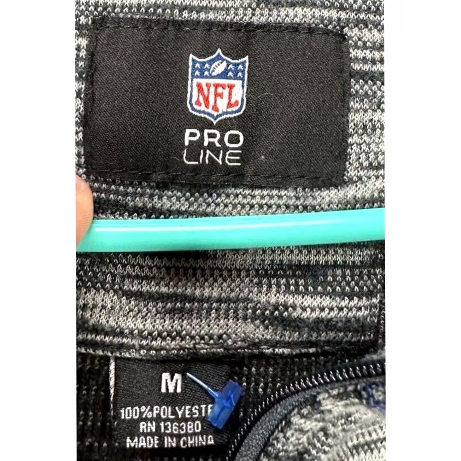 NFL New York Giants Full Zip Jacket Womens Medium Grey Casual Ladies NFL Pro Line Size M / US 6-8 / IT 42-44 - 5 Thumbnail