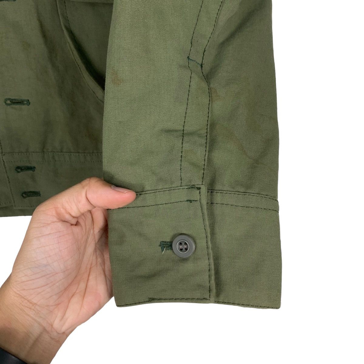 Vintage MINNIATUR DIE SOLDAT Military Army 4 Pocket Jacket #1046-C47 Size US S / EU 44-46 / 1 - 13 Thumbnail