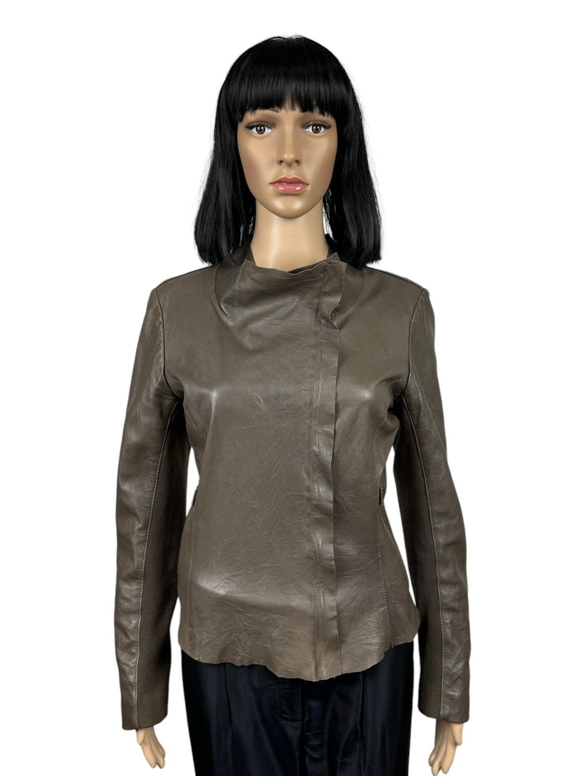 Cigno Nero Genuine Leather Jacket size 38