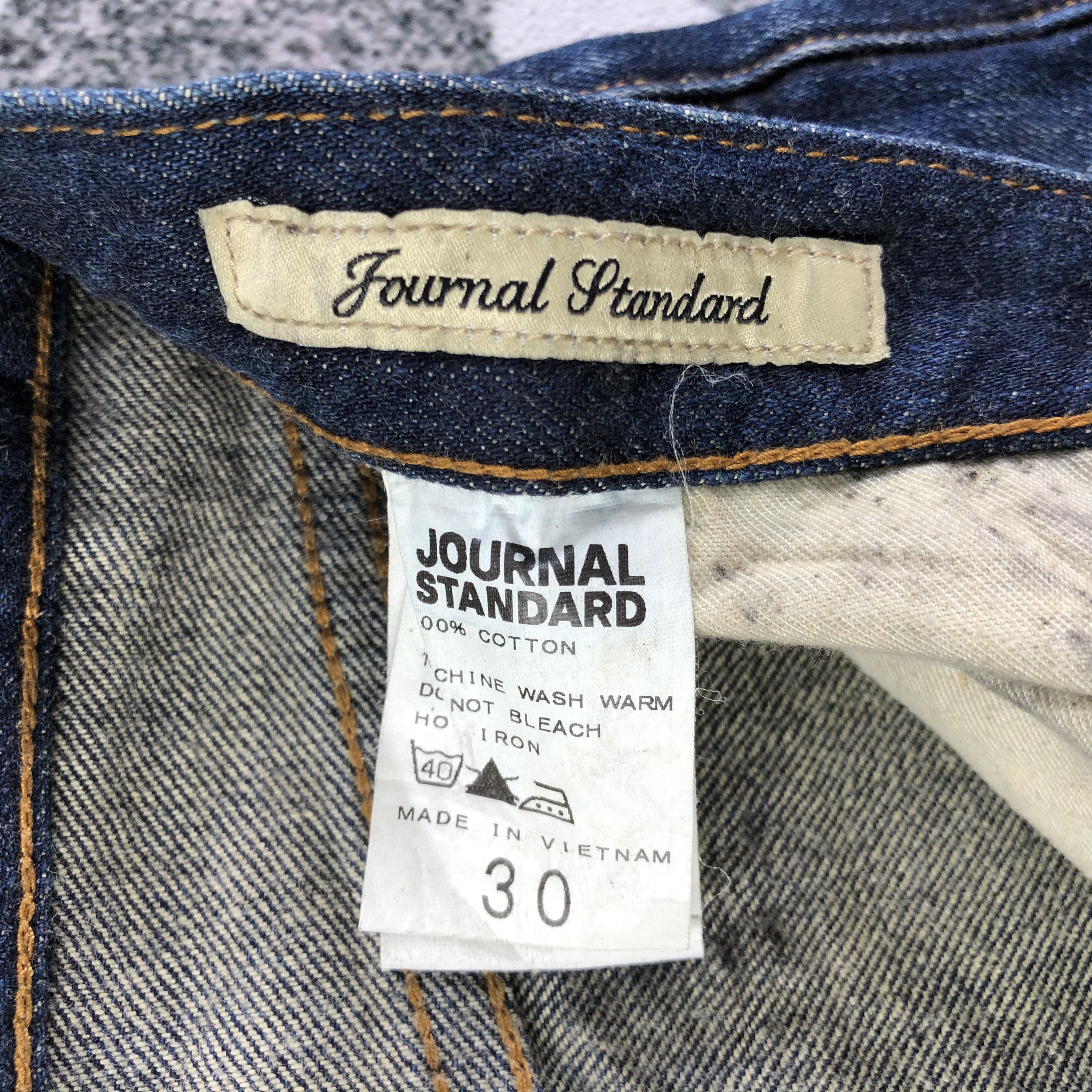 Journal Standard Journal Standard Jeans Dark Wash Denim KJ1750 Size US 30 / EU 46 - 8 Thumbnail
