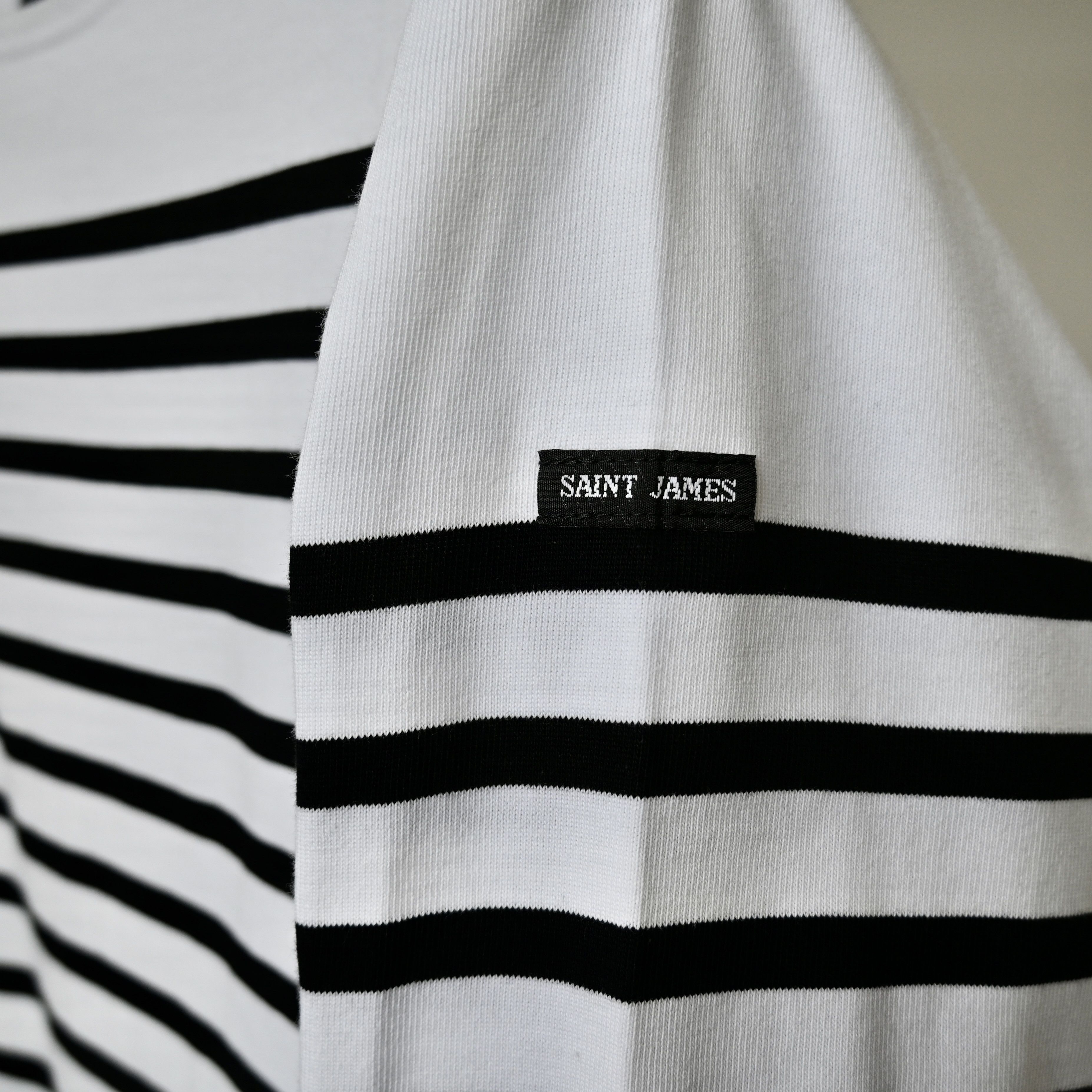 Saint James SAINT JAMES "NAVAL" authentic sailor shirt, 3/SM Size US S / EU 44-46 / 1 - 8 Thumbnail