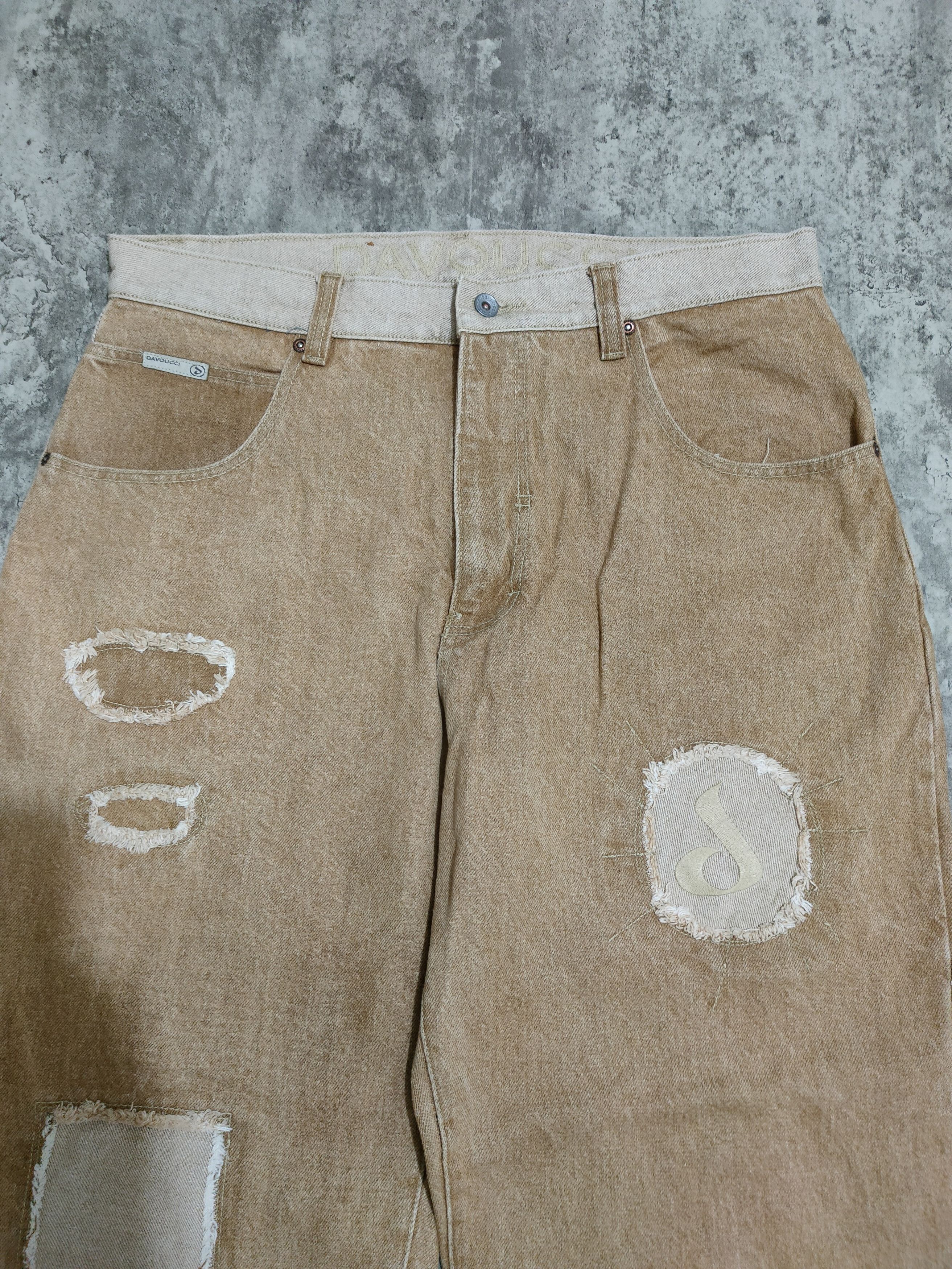 Vintage Vintage 90s Davoucci Baggy Hip hop Jeans street style Size US 36 / EU 52 - 6 Thumbnail