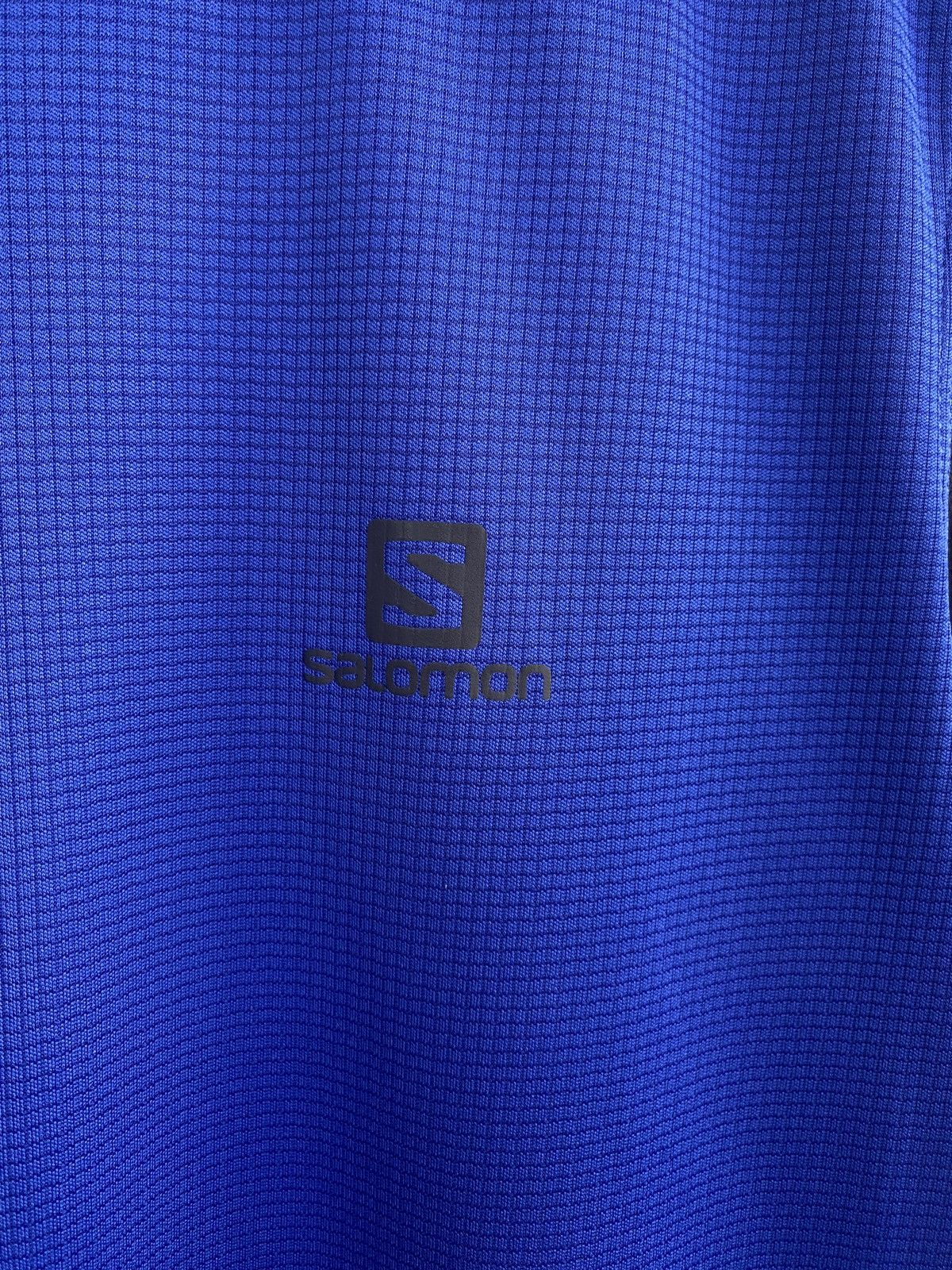 Salomon 🇺🇸🧗 Salomon ActiveDry Running Outdoor T-Shirt Mountains Rare Size US M / EU 48-50 / 2 - 4 Thumbnail