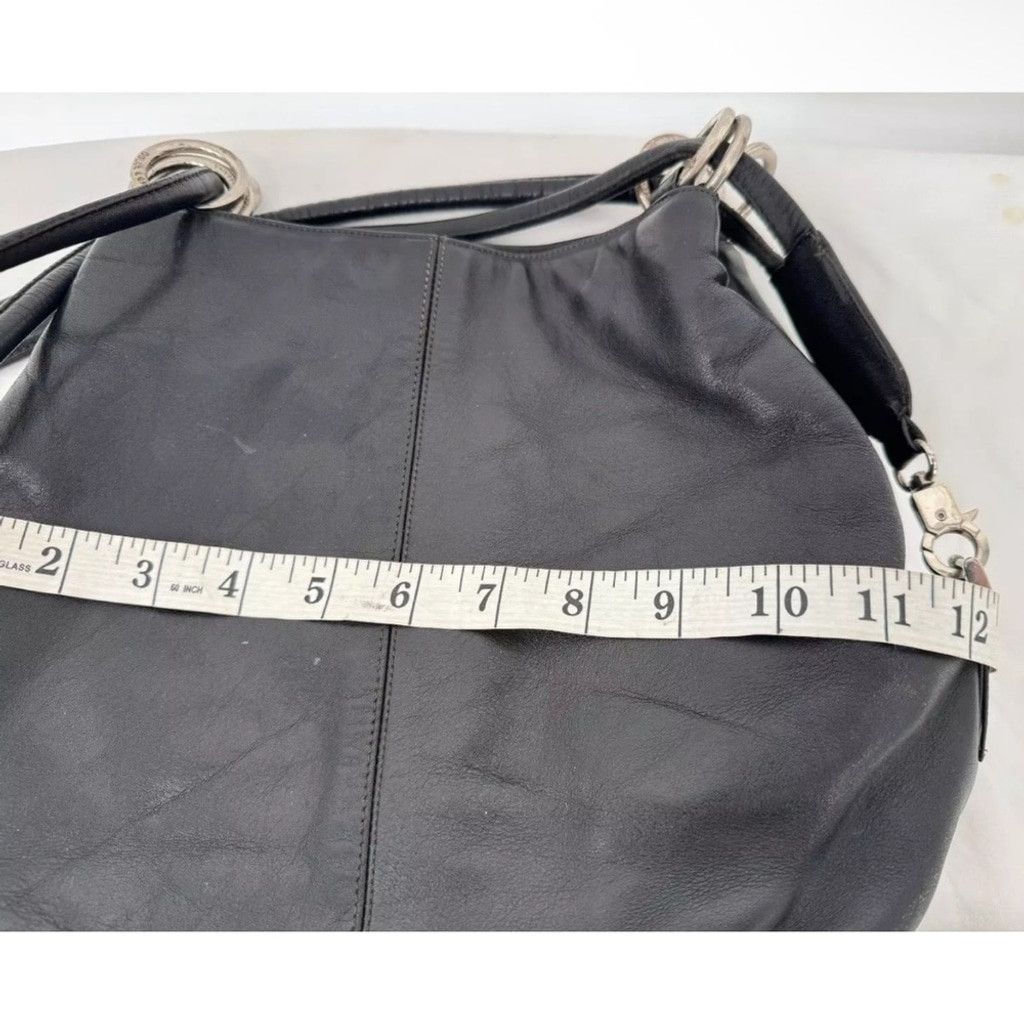 Dolce & Gabbana Dolce & Gabbana Black Leather Shoulder Bag Size ONE SIZE - 3 Thumbnail