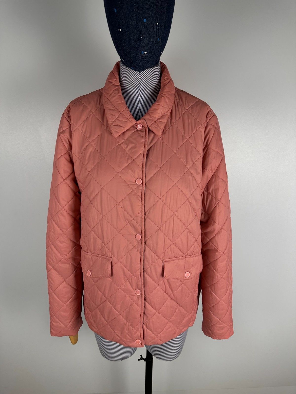 Barbour Barbour Overwash Quilt Jacket Pink Size EUR42 US12 Size XL / US 12-14 / IT 48-50 - 1 Thumbnail