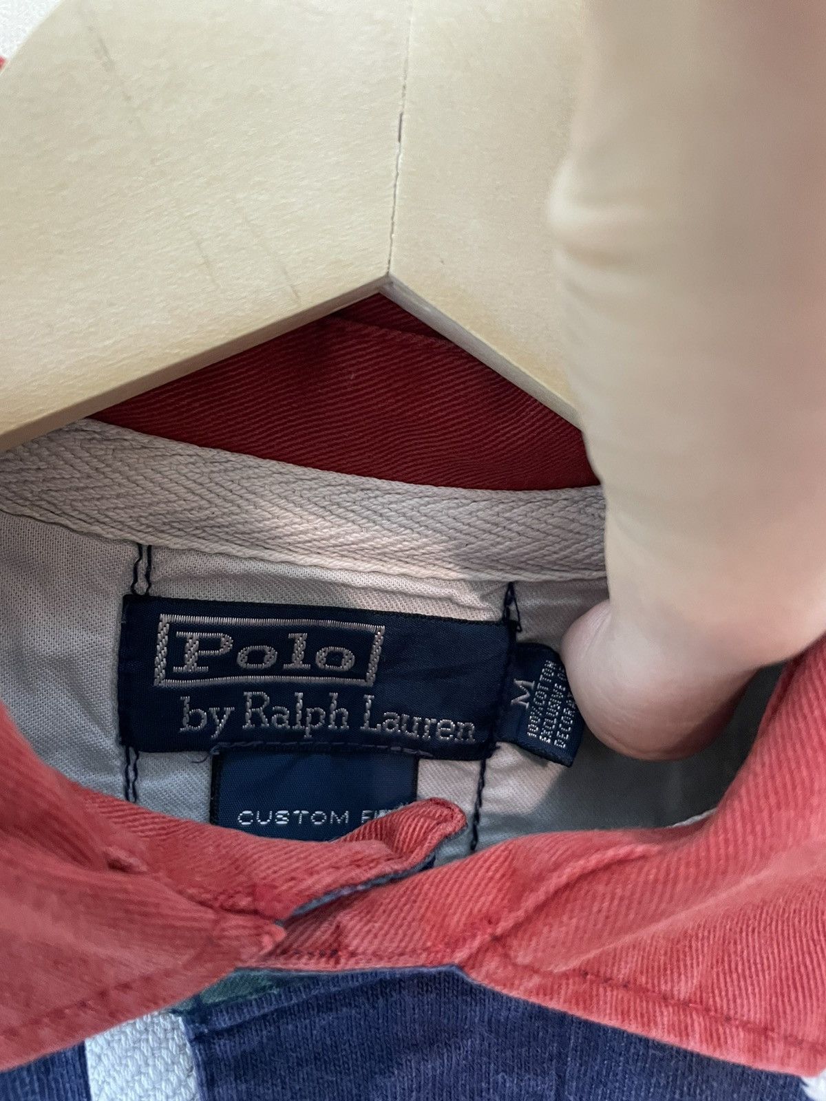 Polo Ralph Lauren × Rugby Ralph Lauren × Vintage Polo Ralph Lauren vintage rugby jersey 90s Size US M / EU 48-50 / 2 - 8 Thumbnail