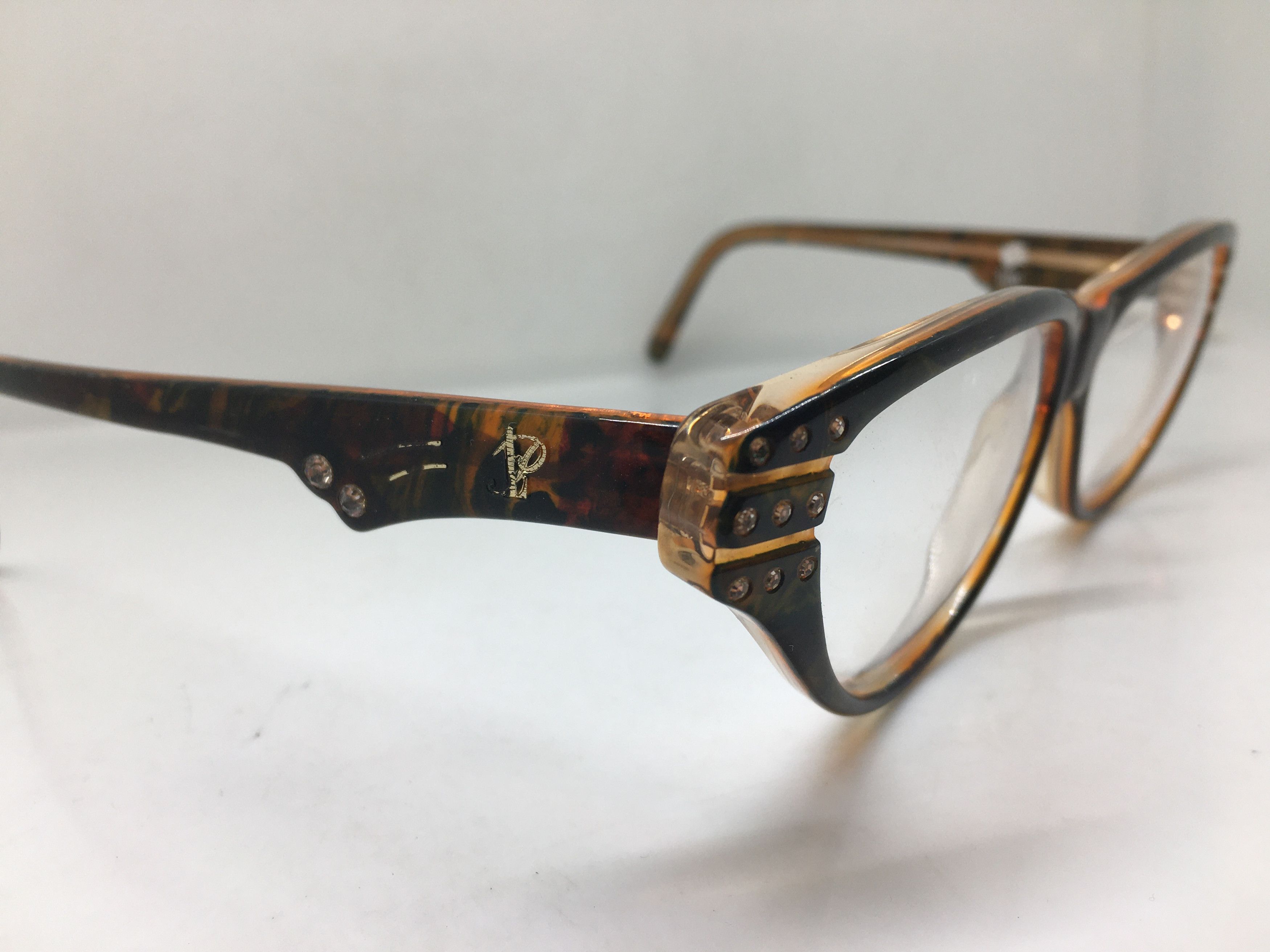 Vintage Lido Delphes Diva Eyeglasses Frame France