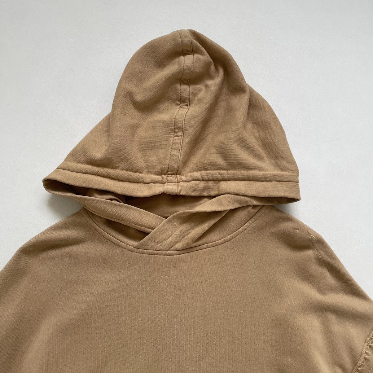 Haider Ackermann ‘Floral Embroidered’ Tan Cotton Perth Hoodie Size US L / EU 52-54 / 3 - 3 Thumbnail