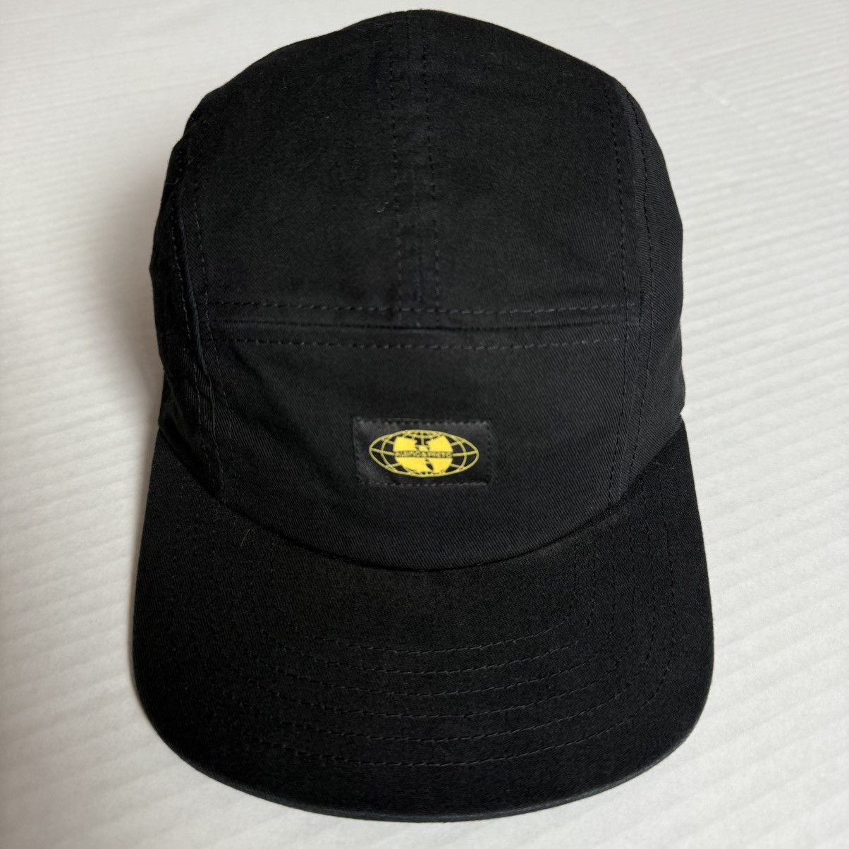 Wu-Tang Clan 🔴Wu-Tang 5 Panel Hat Albino & Preto Rare Black Yellow Rza Size ONE SIZE - 1 Thumbnail