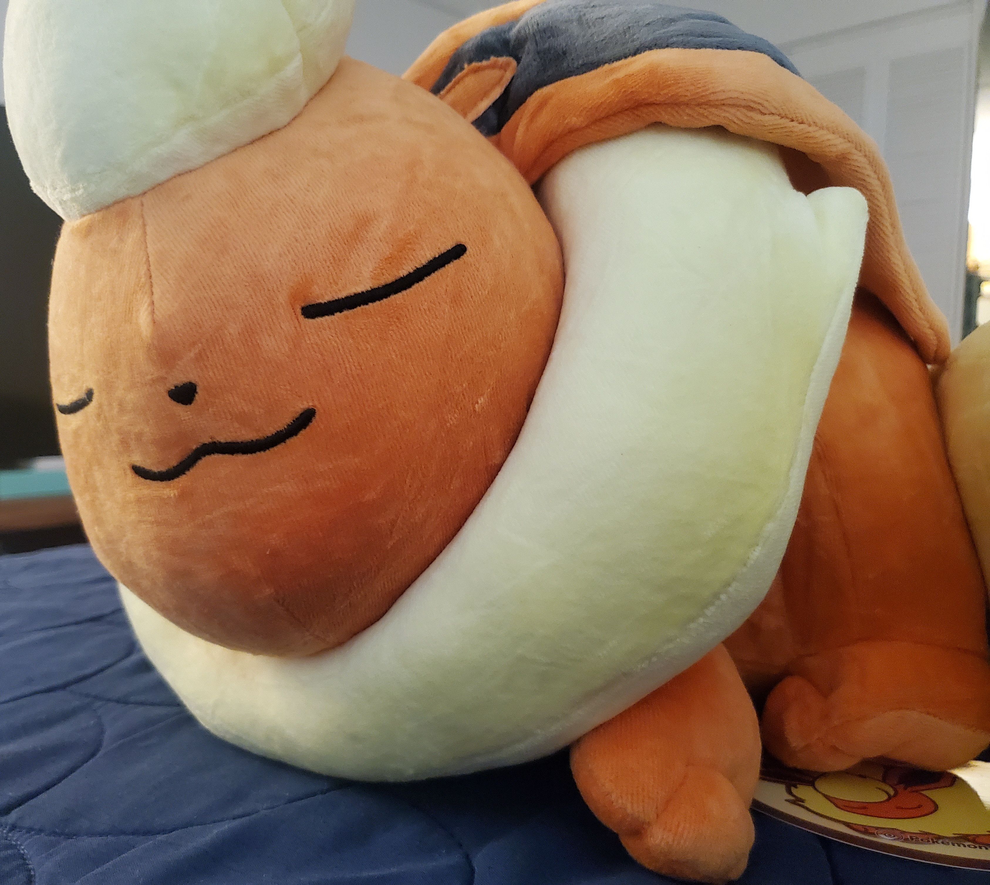 Pokemon Pokemon Center Flareon Sleeper Plush Eeveelution Authentic Size ONE SIZE - 1 Thumbnail