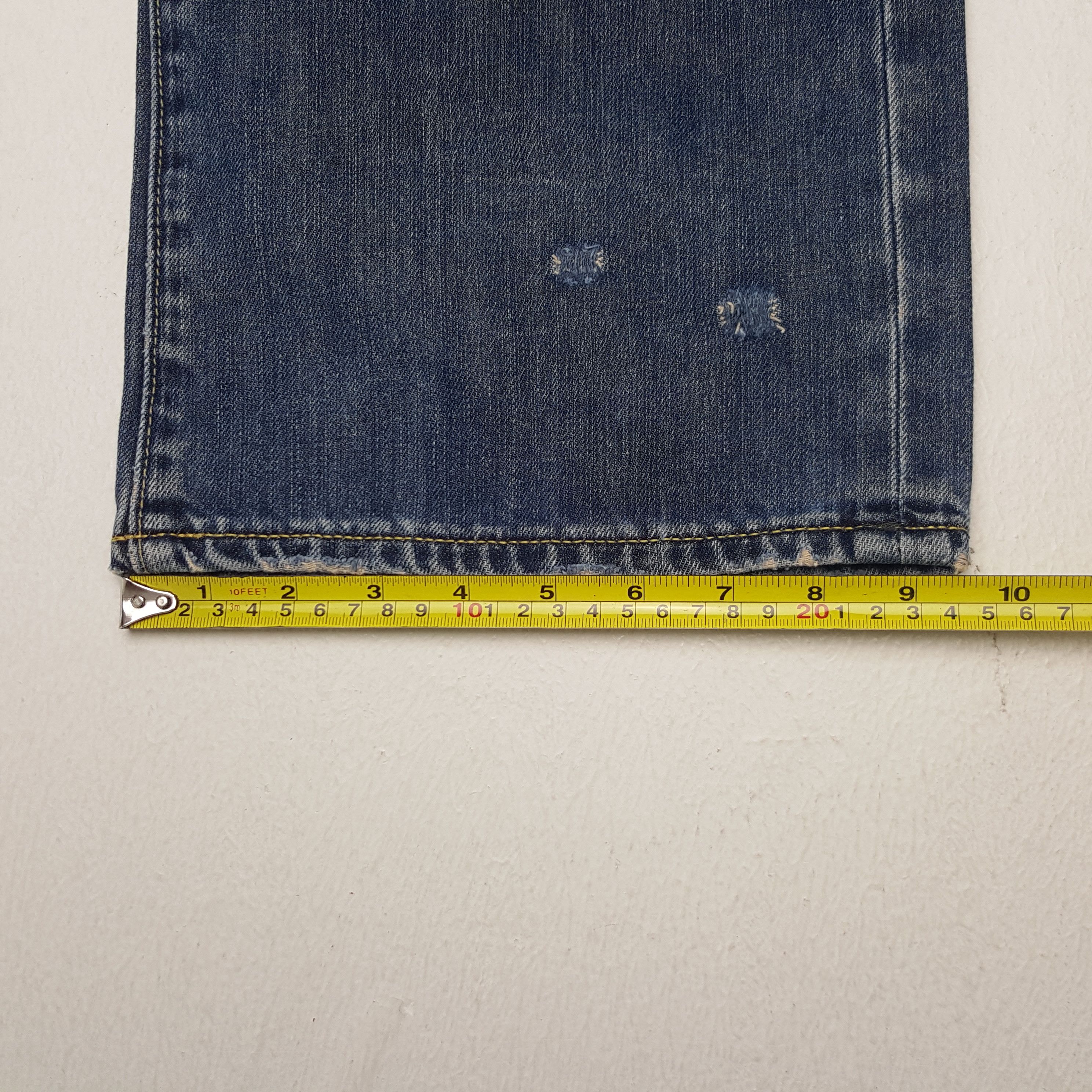 Christian Audigier × Ed Hardy × Vintage Vintage Ed Hardy by Christian Audiger American Denim Jeans Size US 33 - 13 Thumbnail