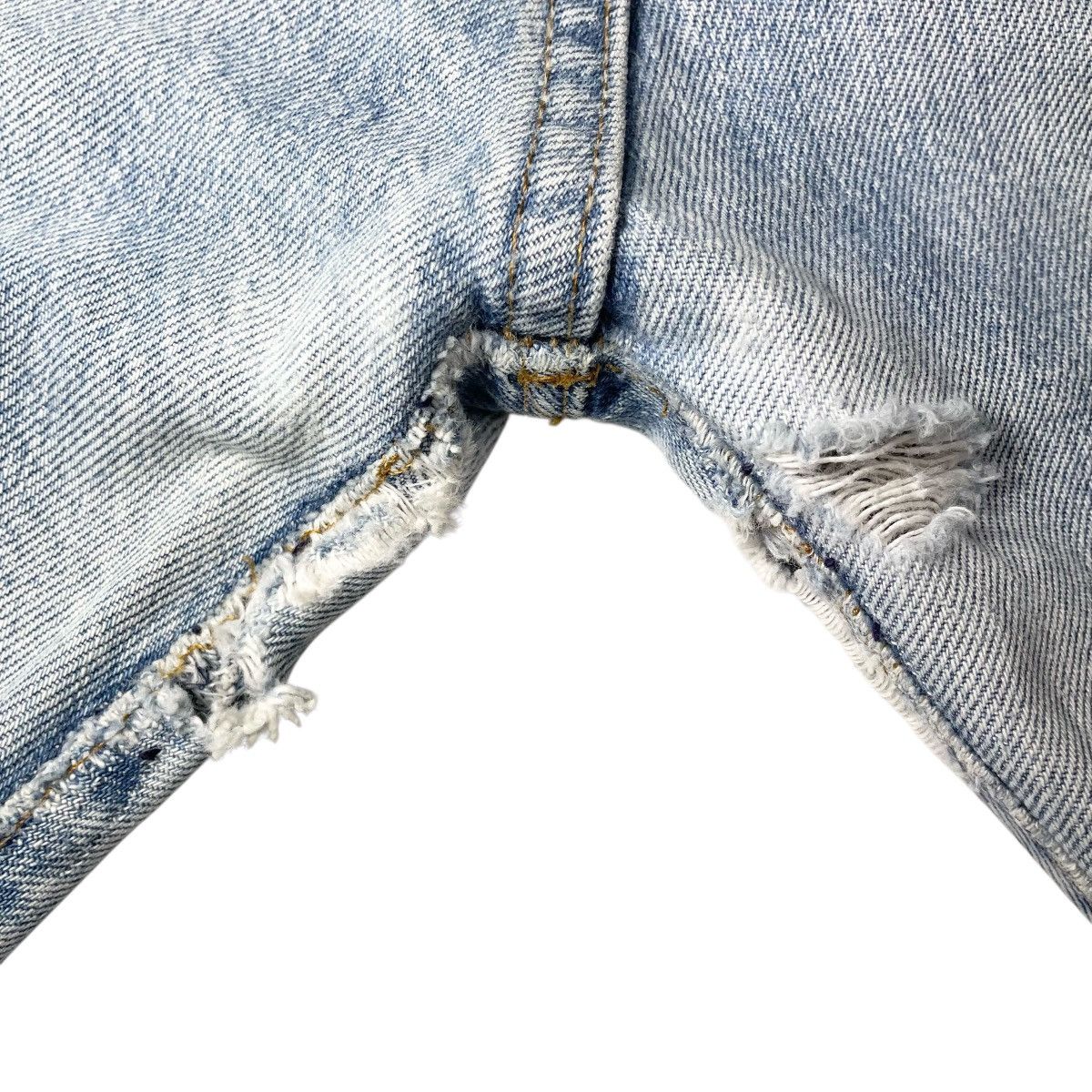 Vintage 1970s Levi's 501 Selvedge Denim - 30x33 Size US 30 / EU 46 - 8 Thumbnail