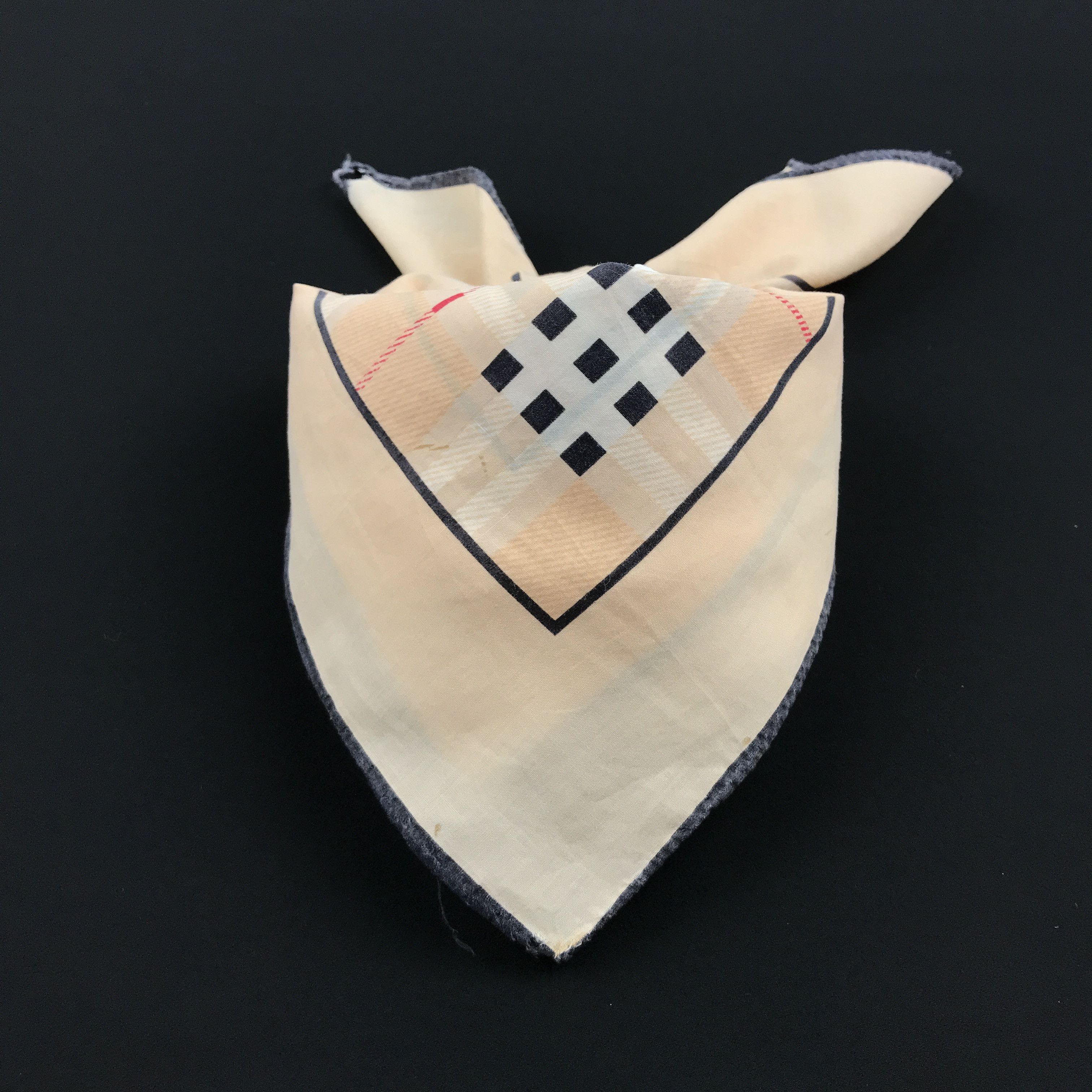 Burberry Vintage Burberry Bandana Neckerchief Handkerchief Size ONE SIZE - 4 Thumbnail