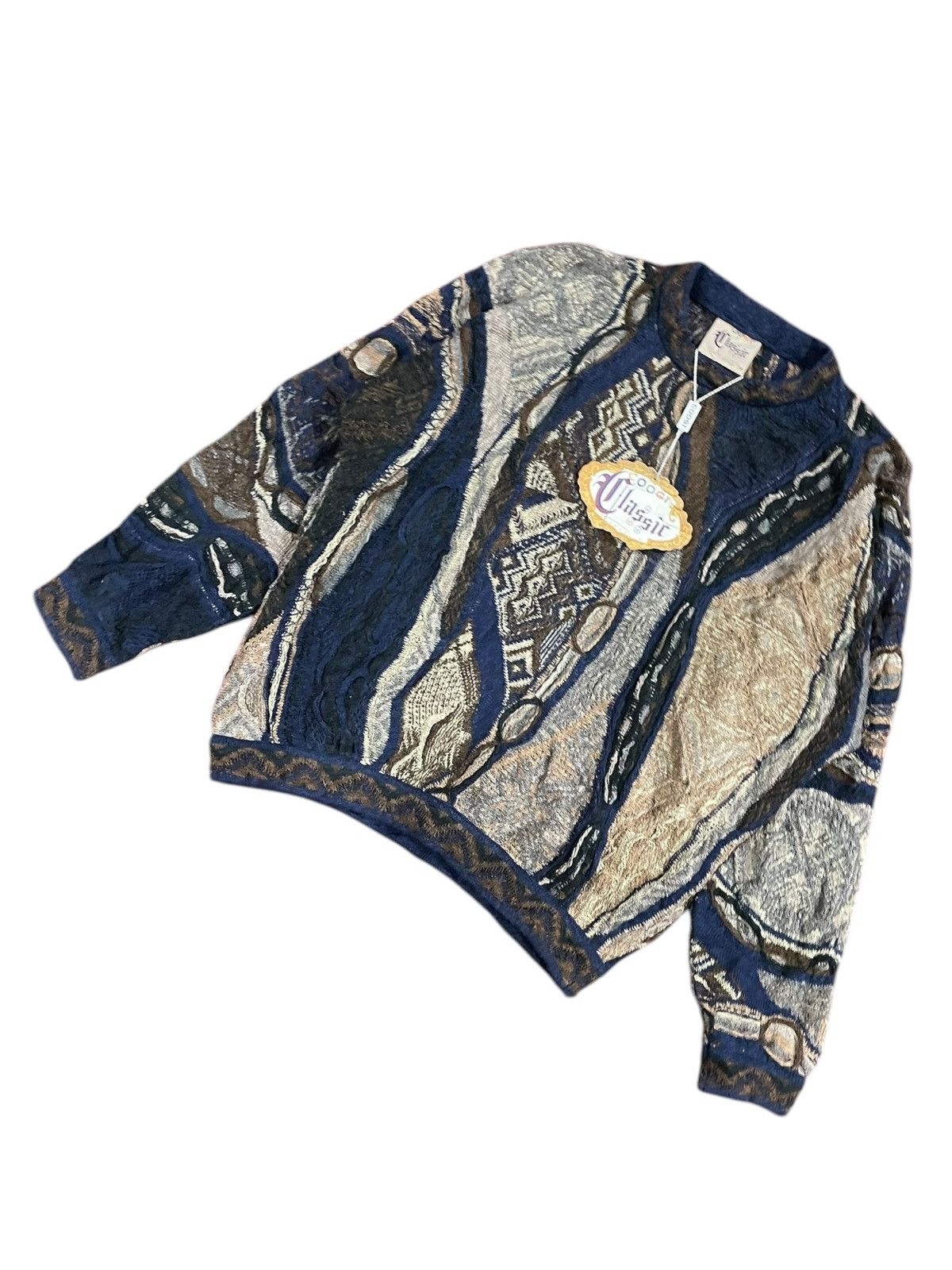 Coogi NOS 1990s COOGI Airforce Nomad Crew Multicoloured Knitwear Size US M / EU 48-50 / 2 - 2 Thumbnail