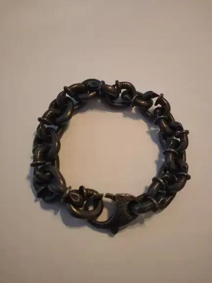 Other Vintage Stainless Steel Link Chain Bracelet For Men Size ONE SIZE - 2 Thumbnail