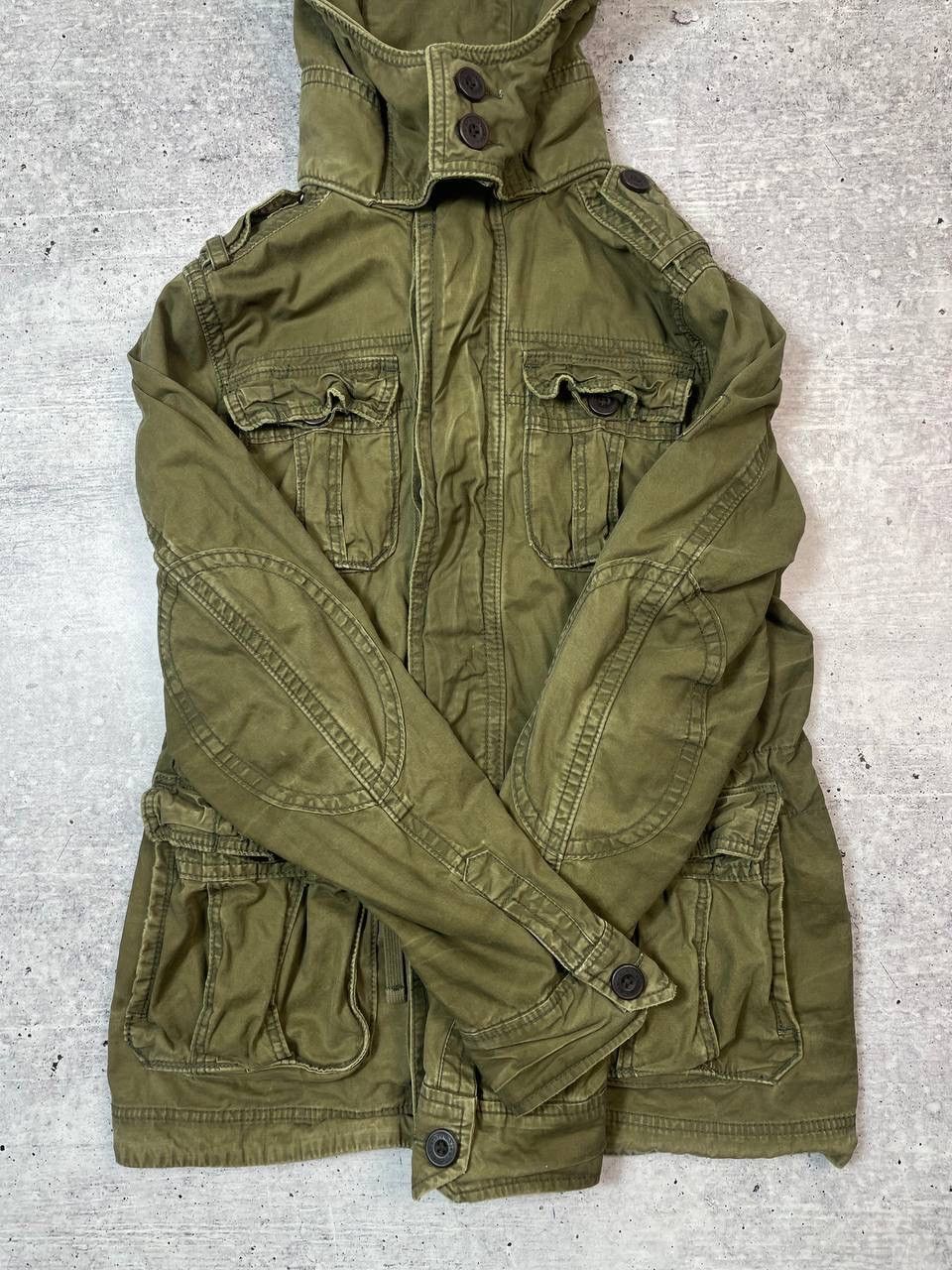 Abercrombie & Fitch Vintage Abercrombie And Fitch Military Parka Jacket Y2K Size US M / EU 48-50 / 2 - 5 Thumbnail
