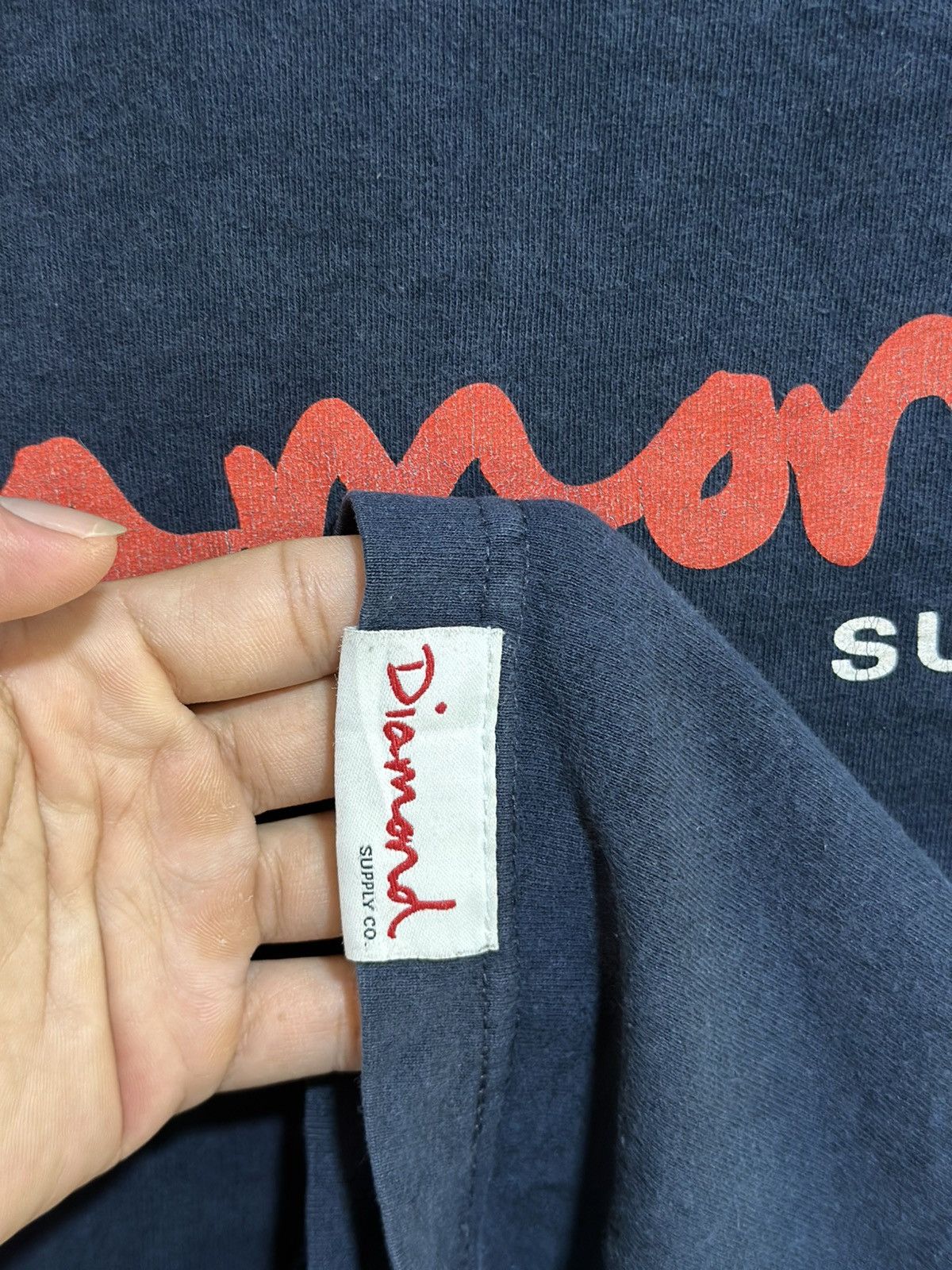 Diamond Supply Co. × Vintage Vintage Diamond Supply Co. Faded Tee Size US L / EU 52-54 / 3 - 5 Thumbnail