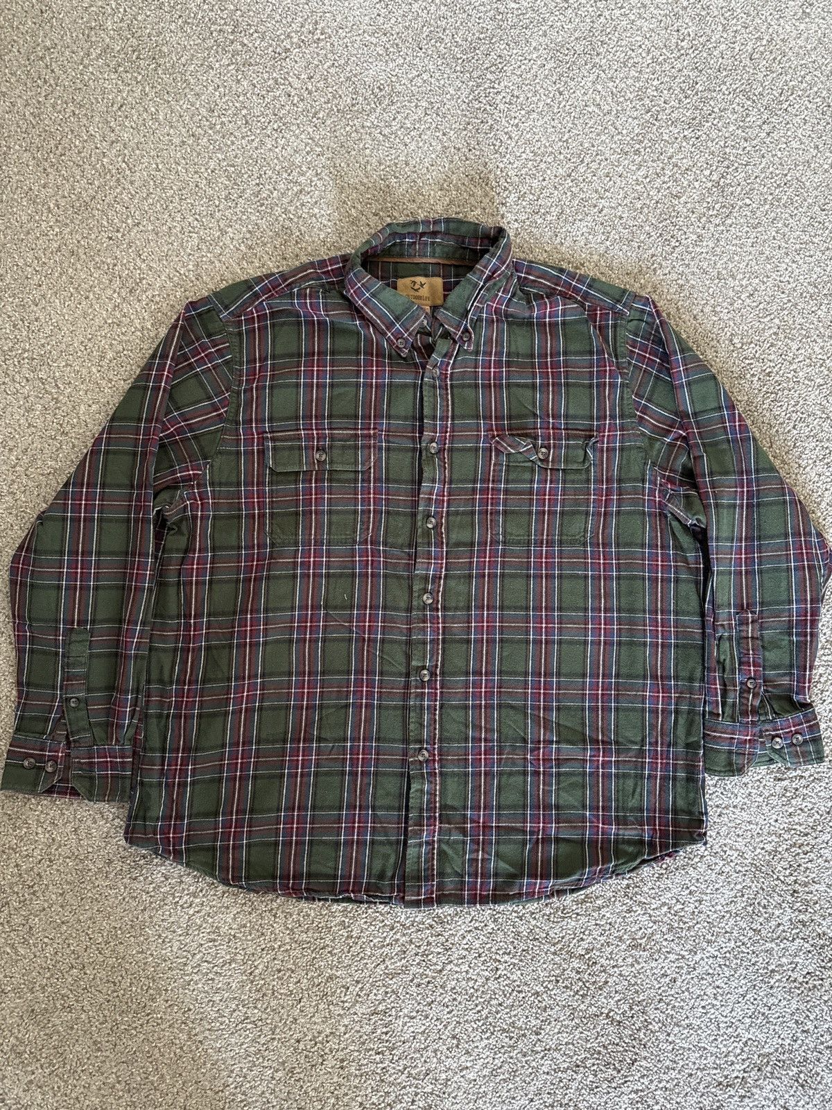 Vintage Outdoor Life Flannel Size US XXL / EU 58 / 5 - 1 Thumbnail