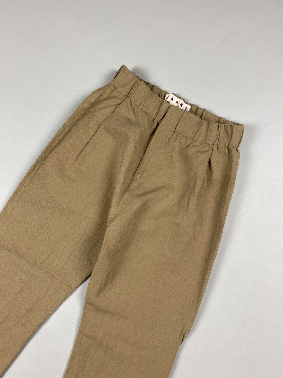 Marni Marni Comessa ladies cotton / linen cropped pants trousers Size 27" / US 4 / IT 40 - 2 Thumbnail