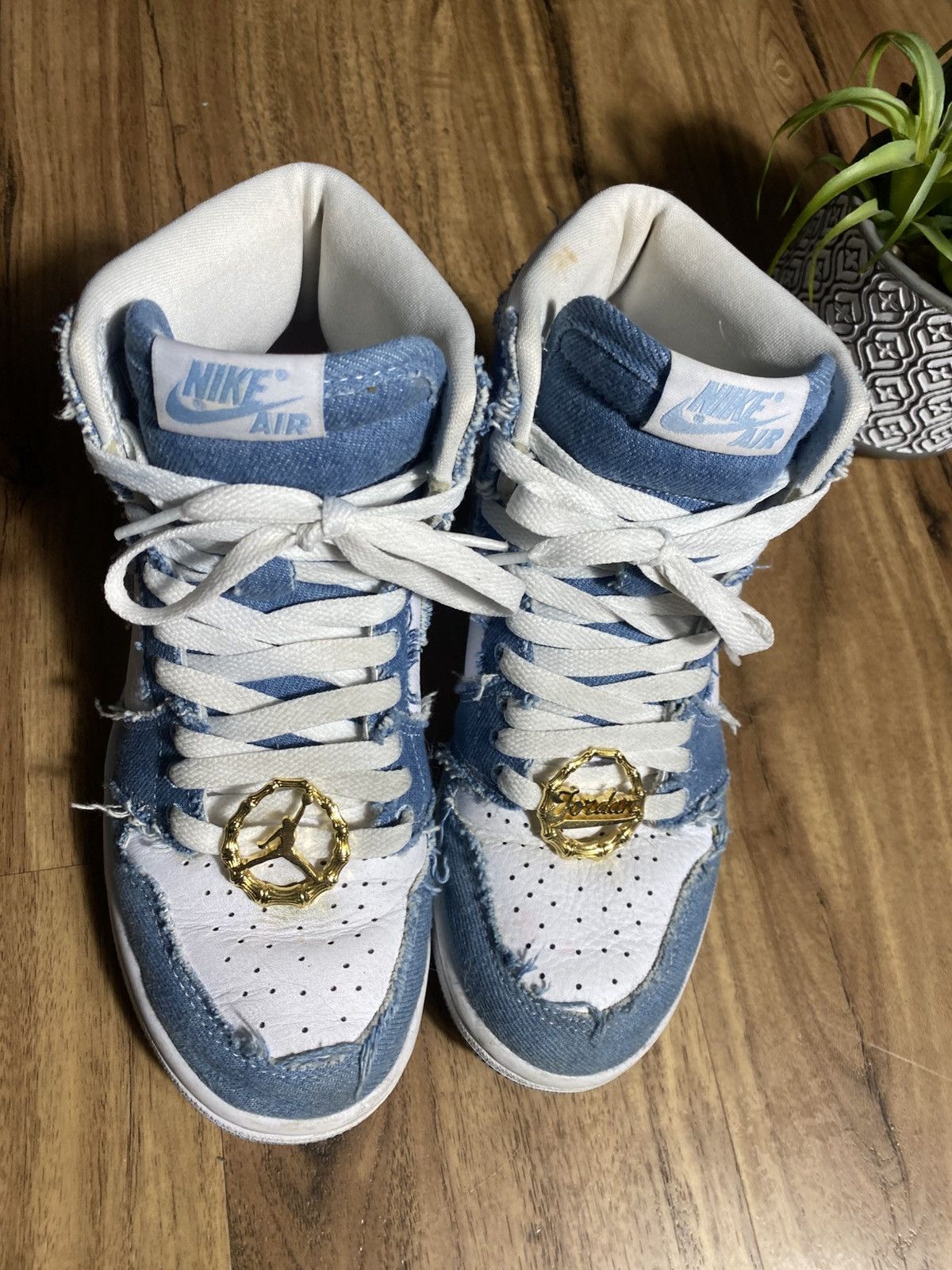 Jordan Brand Air Jordan 1 High OG Denim Size US 6 / IT 36 - 4 Thumbnail