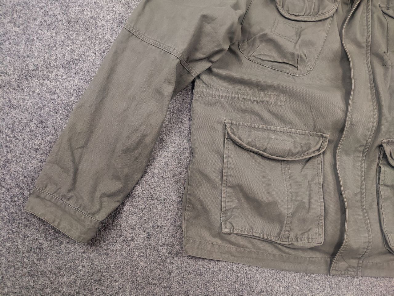 If Six Was Nine Vintage 90's GOA Japanese Military Zip Jacket gimmick Y2K Size US L / EU 52-54 / 3 - 9 Thumbnail