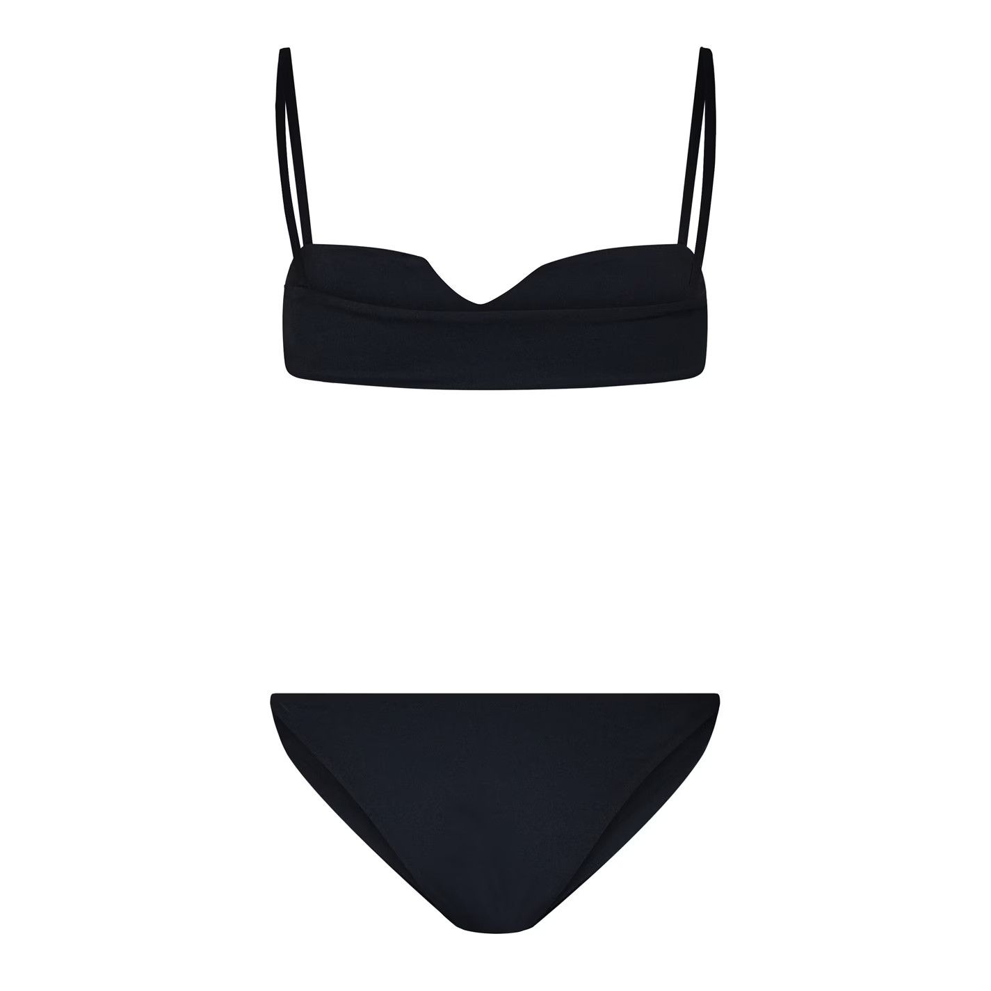 Off-White o1g2r1mq0125 Size: M / Beachwear Bikini Set in Black Size ONE SIZE - 2 Thumbnail