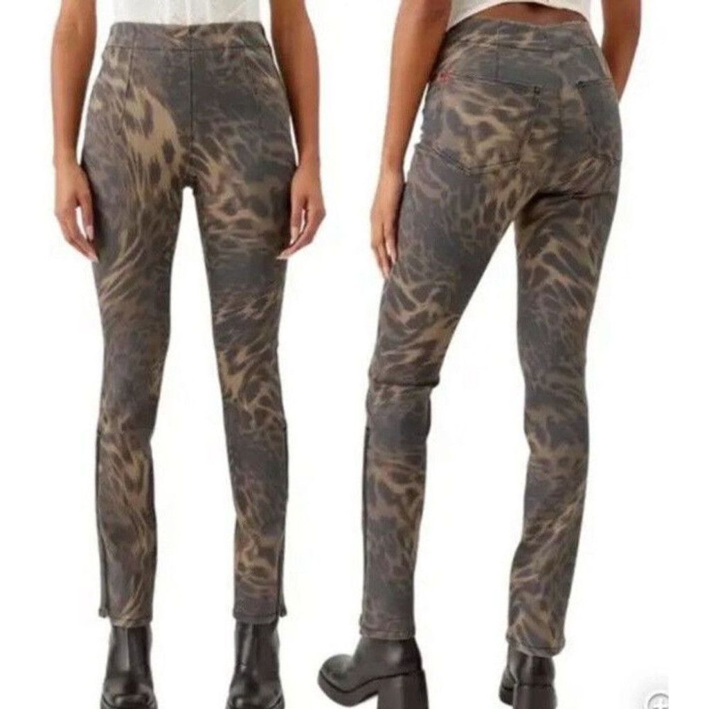 Bdg Urban Outfitters BDG Ankle-Zip Skinny Print Size 26. B20 Size 26" / US 2 / IT 38 - 4 Thumbnail