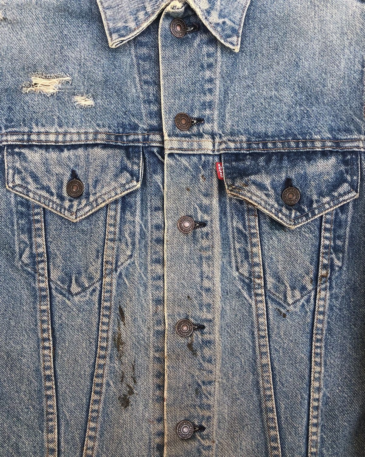 Levi's 70s/80s Thrashed Levi's Type III Denim Jacket Size US M / EU 48-50 / 2 - 4 Thumbnail