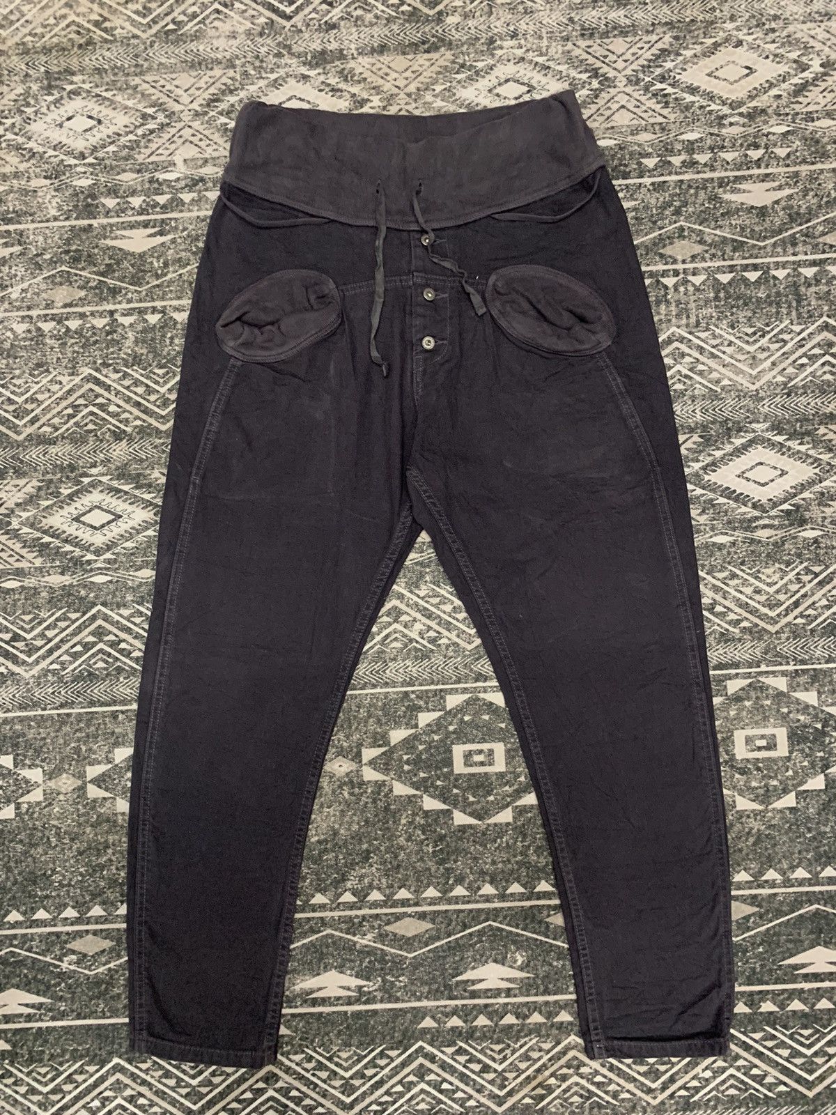 Kapital 90s KAPITAL SWEAT-PANT RARE DESIGN Size US 30 / EU 46 - 3 Thumbnail