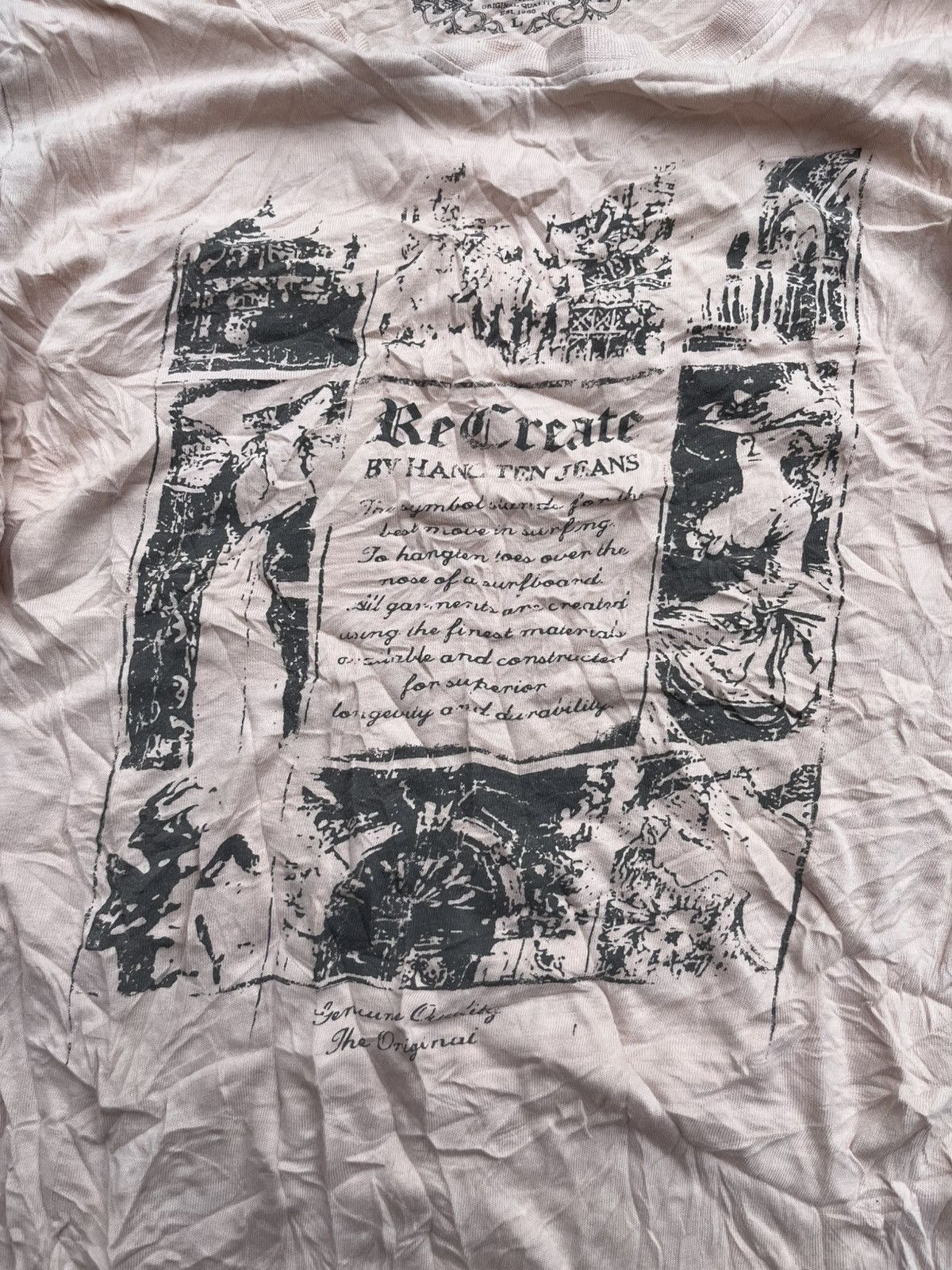 If Six Was Nine × Japanese Brand × Yasuyuki Ishii HANGTEN DOUBLE LAYERS POEM LONGSLEEVE Size US S / EU 44-46 / 1 - 2 Thumbnail